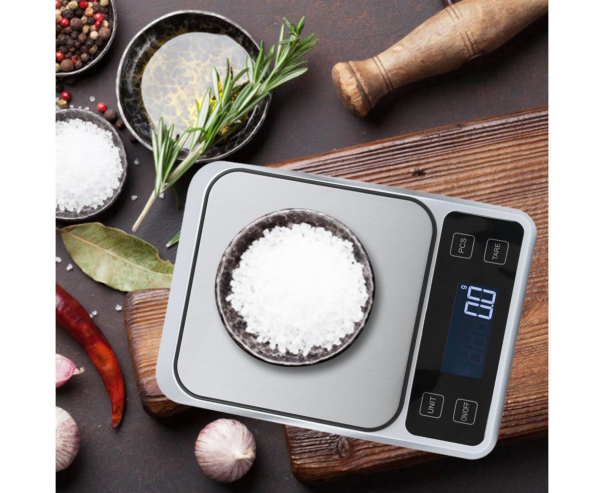 5kg/0.1g Multifunction Stainless Steel Digital Kitchen Scale Electronic Food Weight Scale for Cooking Baking - Image 8