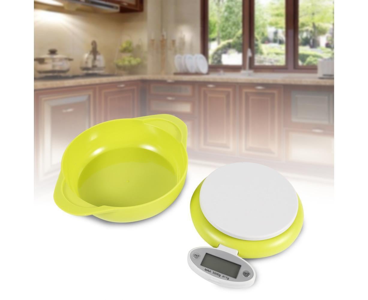 5Kg/1g LCD Display Electronic Digital Kitchen Food Scales Weighing With Bowl Home Kitchen Tool - Image 7