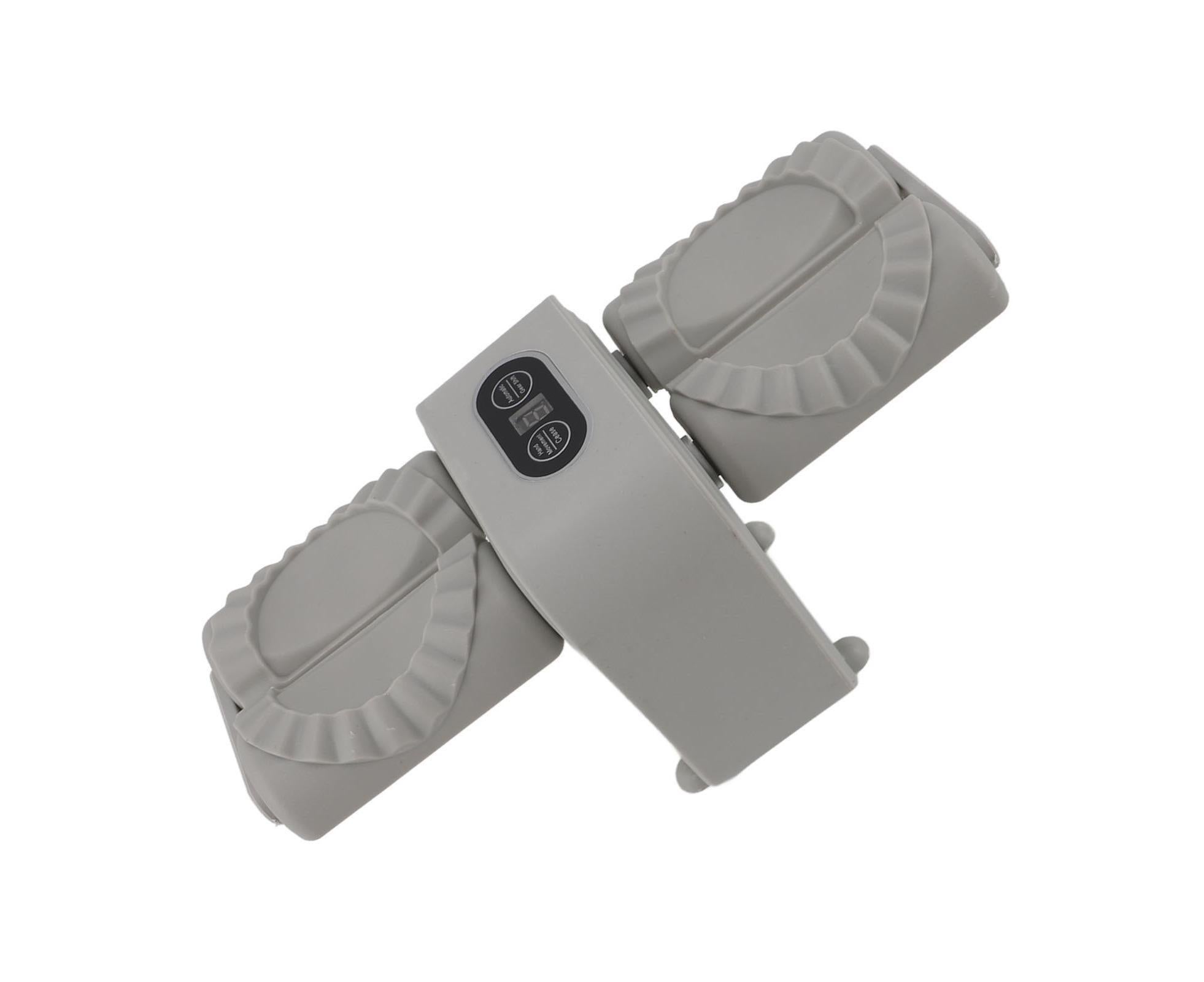 Double Head Automatic Dumpling Maker Mould Electric Dumpling Maker Machine Dumpling Wrapper Tool for Home Kitchen Restaurant Grey - Image 3