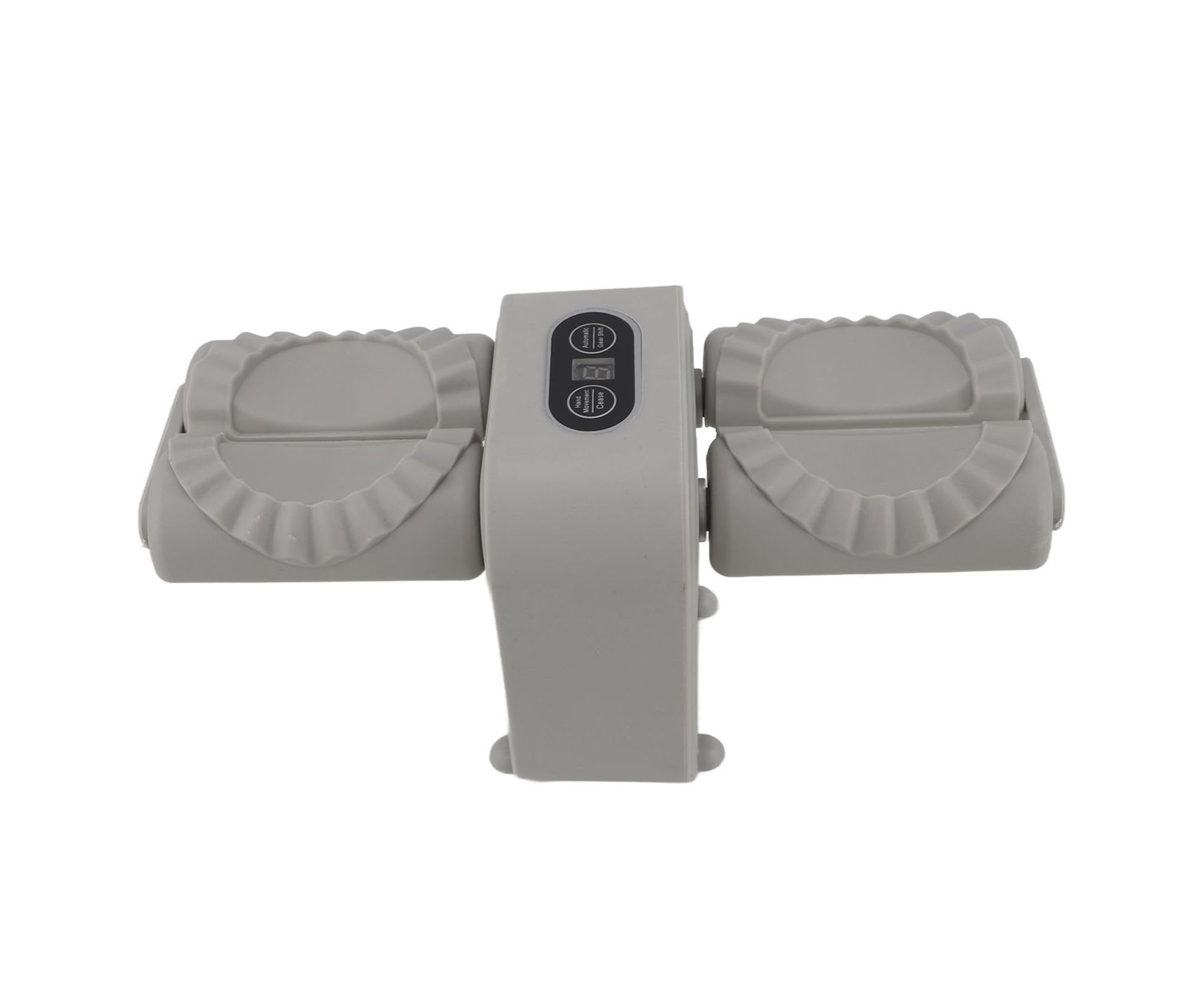 Double Head Automatic Dumpling Maker Mould Electric Dumpling Maker Machine Dumpling Wrapper Tool for Home Kitchen Restaurant Grey - Image 5