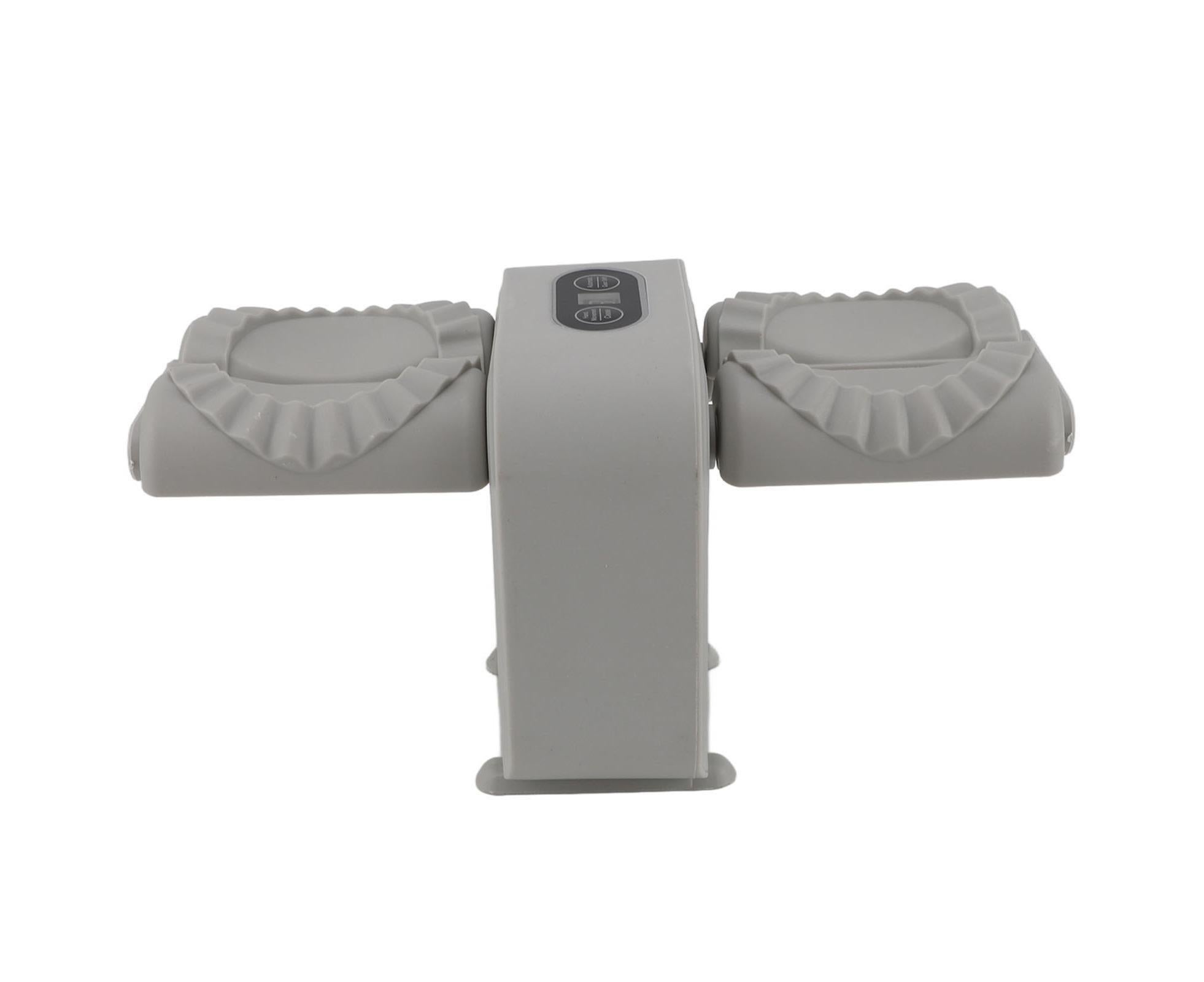 Double Head Automatic Dumpling Maker Mould Electric Dumpling Maker Machine Dumpling Wrapper Tool for Home Kitchen Restaurant Grey - Image 6