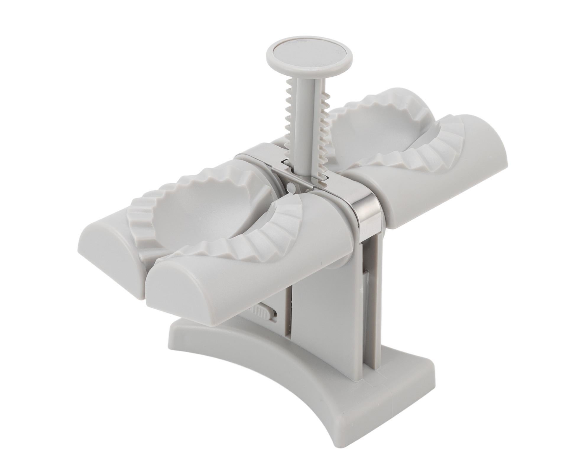 Dumpling Mold Machine Automatic ABS and Stainless Steel Double Head Dumpling Maker for Home Kitchen - Image 3
