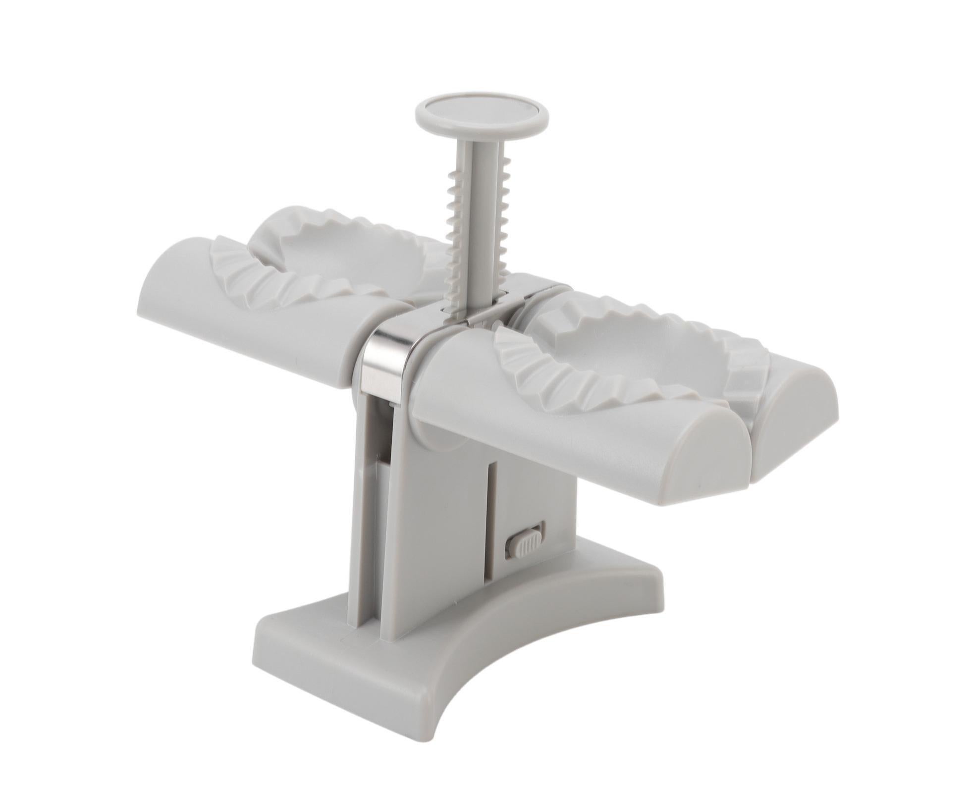 Dumpling Mold Machine Automatic ABS and Stainless Steel Double Head Dumpling Maker for Home Kitchen - Image 5