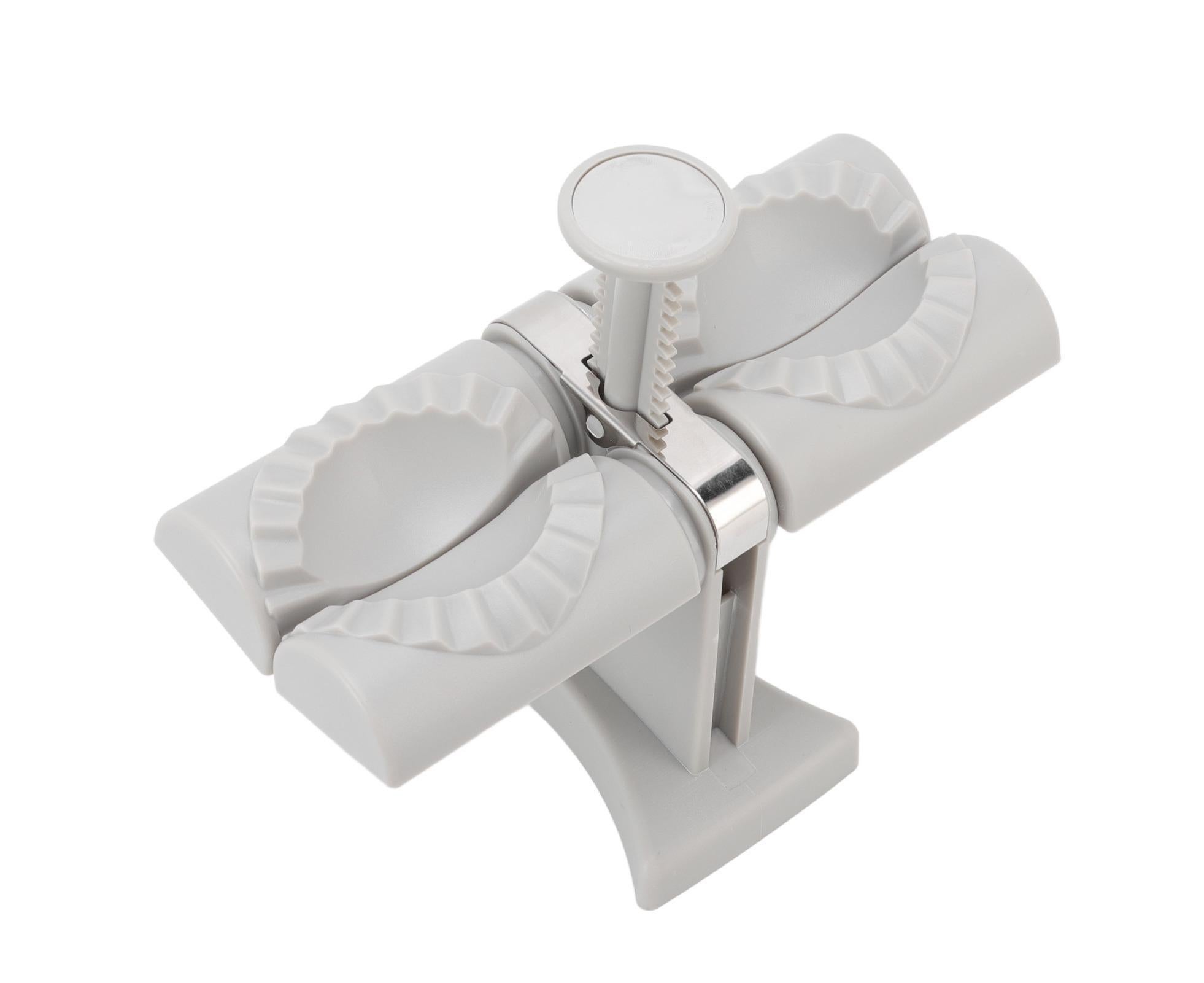 Dumpling Mold Machine Automatic ABS and Stainless Steel Double Head Dumpling Maker for Home Kitchen - Image 6