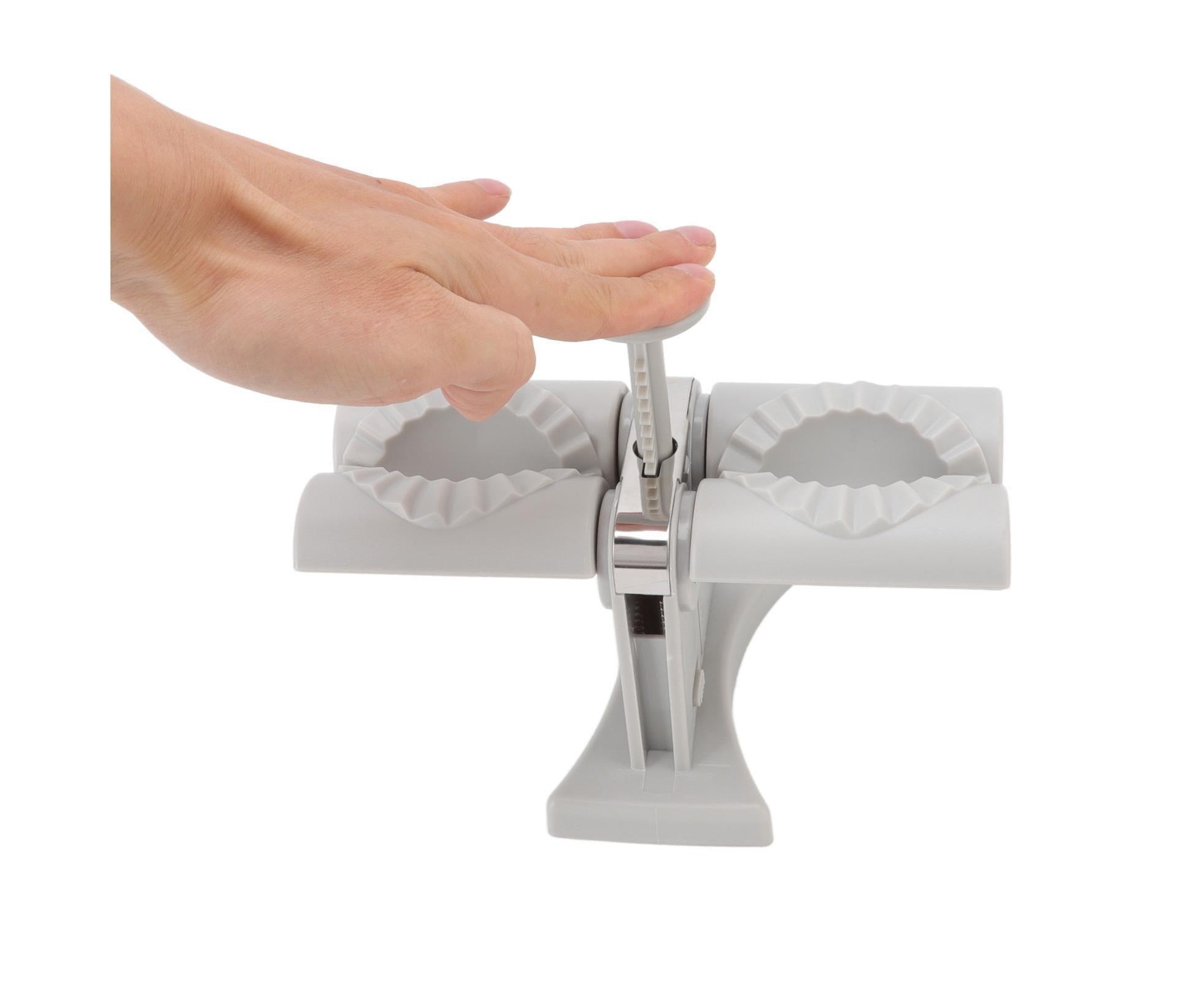 Dumpling Mold Machine Automatic ABS and Stainless Steel Double Head Dumpling Maker for Home Kitchen - Image 8