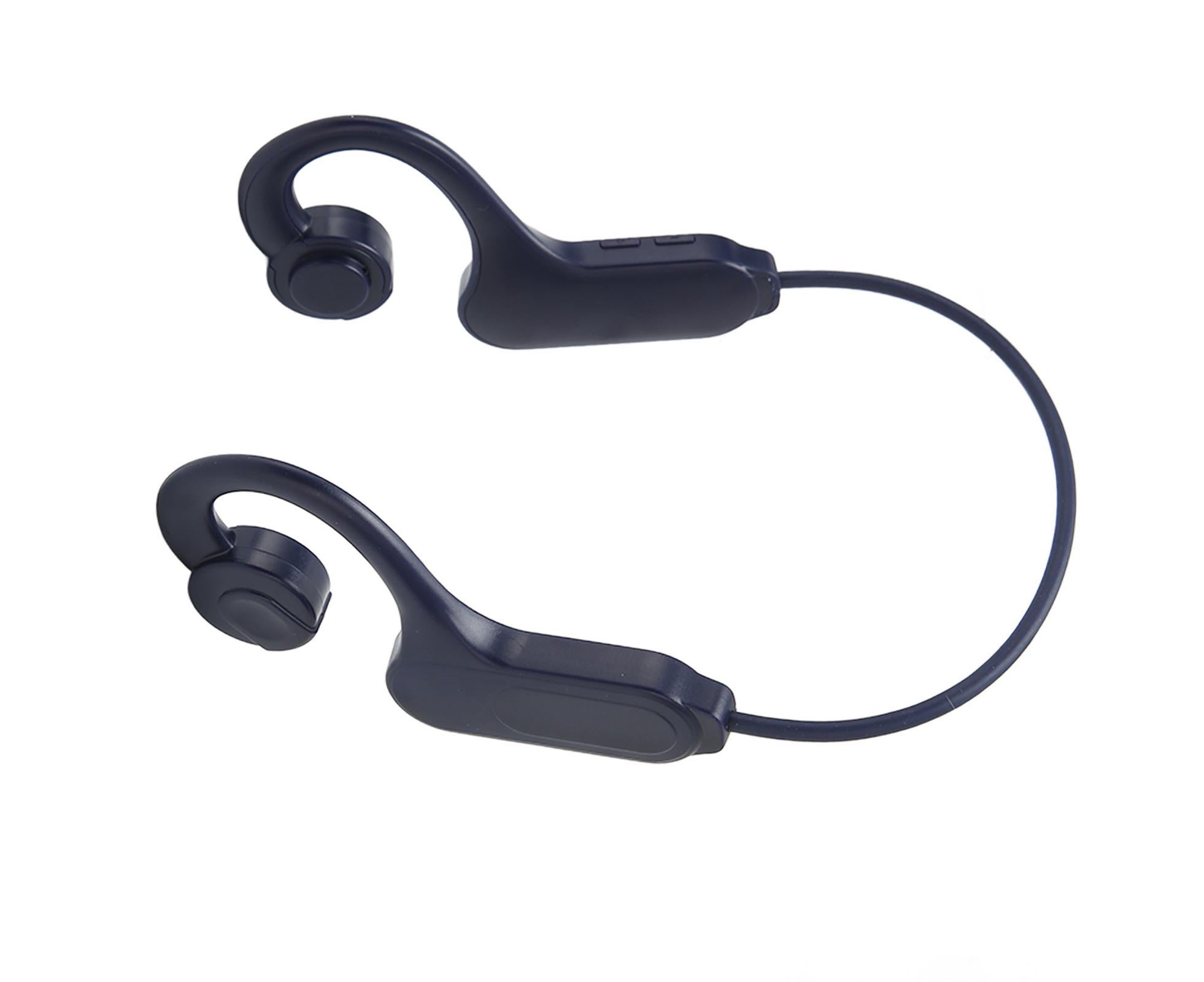 Bone Conduction Headphones Bluetooth 5.3 LED Digital Display IPX5 Waterproof Wireless Earphones for Sports Blue - Image 3