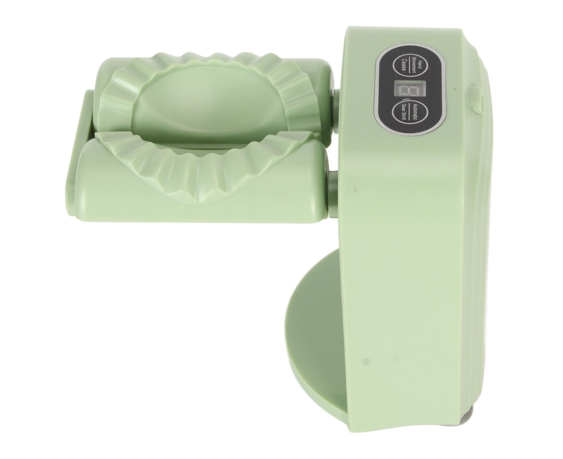 Electric Dumpling Maker Machine Automatic Easy Dumpling Machine with Spoon Brush Household Automatic Dumpling Wrapper Tool Green - Image 6