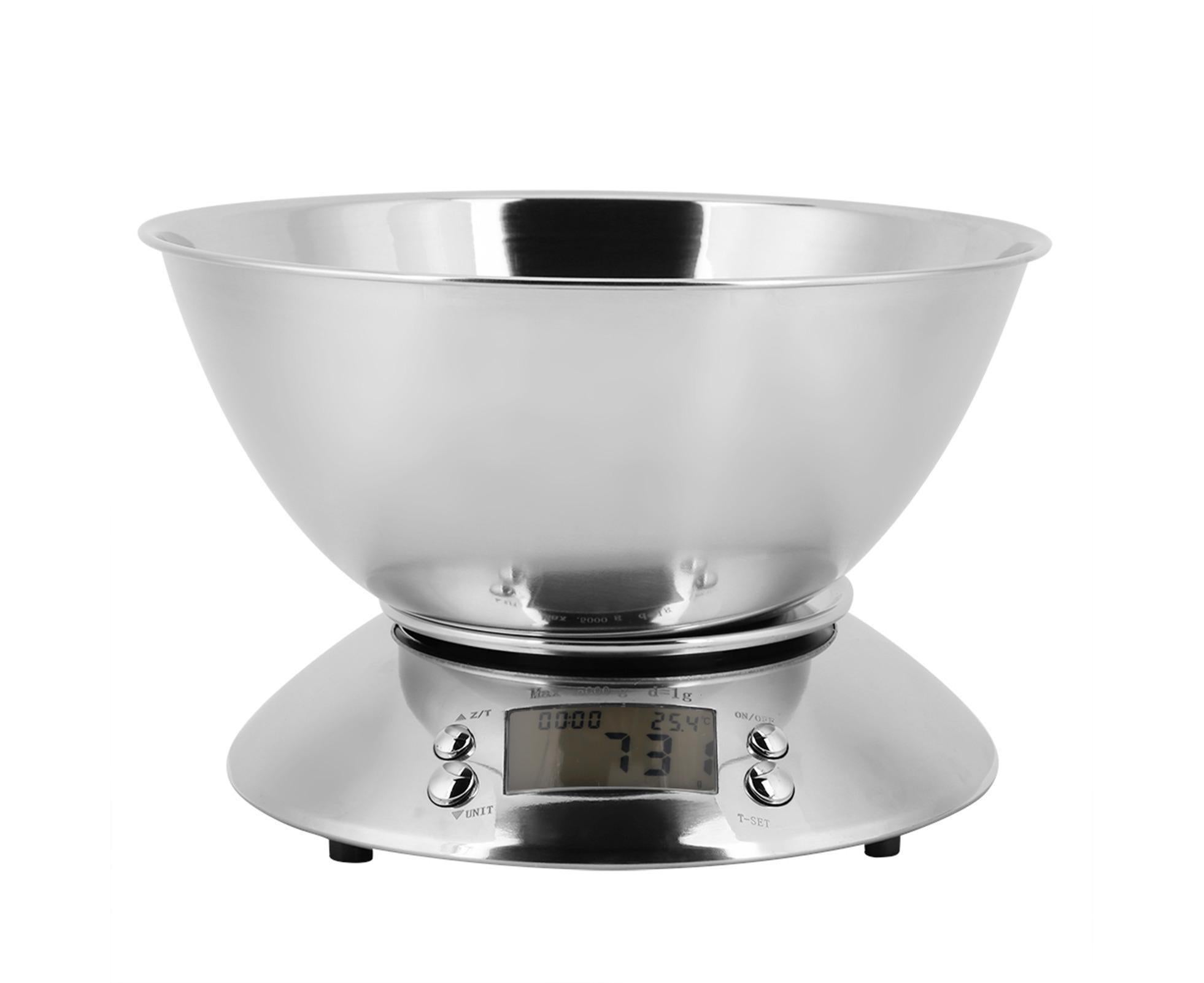 Electronic Digital Stainless Steel Kitchen Scale Food Meat Weighing Scale - Image 1