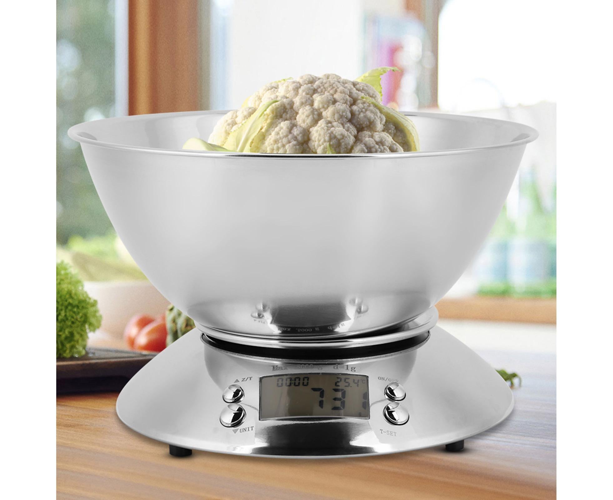 Electronic Digital Stainless Steel Kitchen Scale Food Meat Weighing Scale - Image 2
