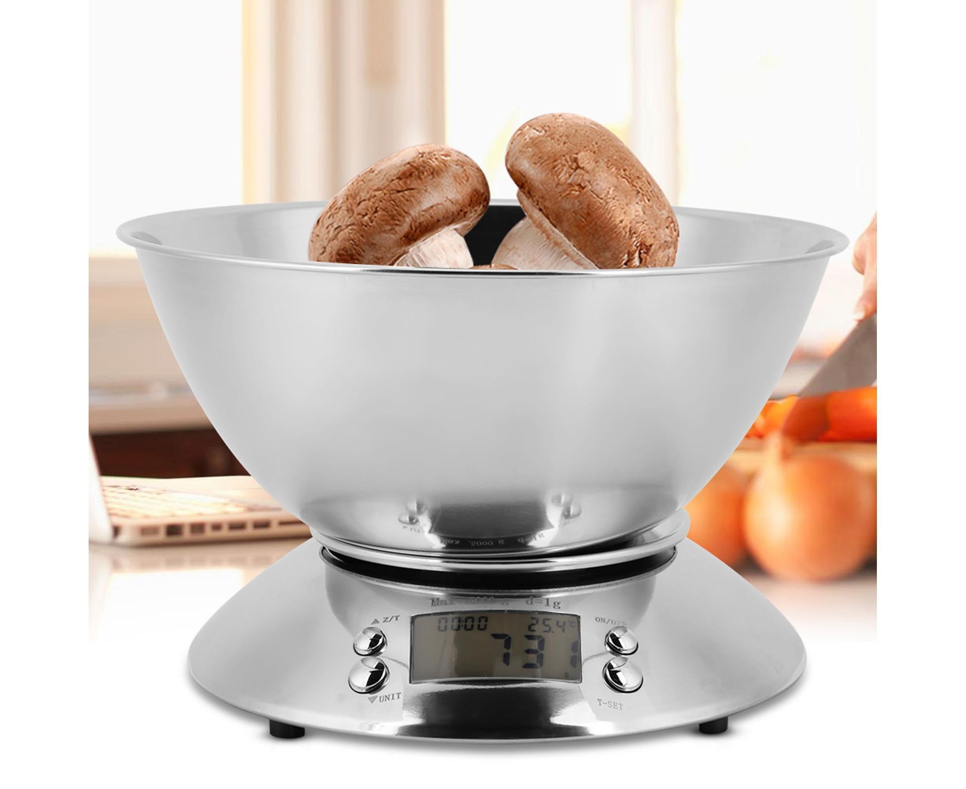 Electronic Digital Stainless Steel Kitchen Scale Food Meat Weighing Scale - Image 3