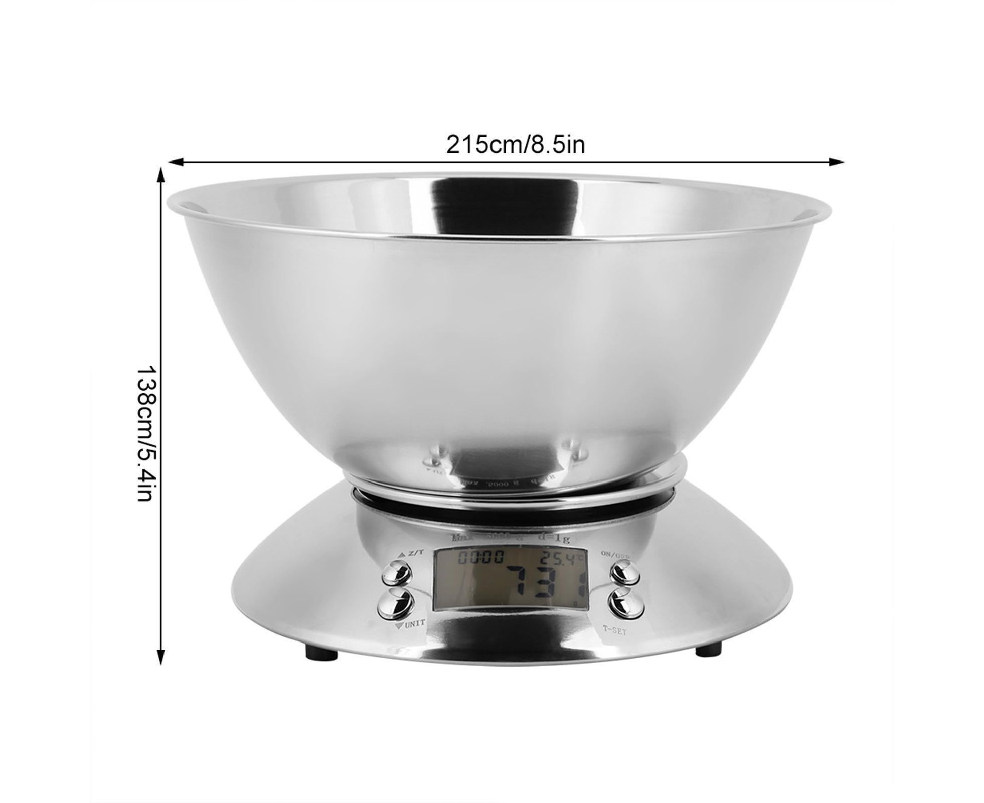 Electronic Digital Stainless Steel Kitchen Scale Food Meat Weighing Scale - Image 6