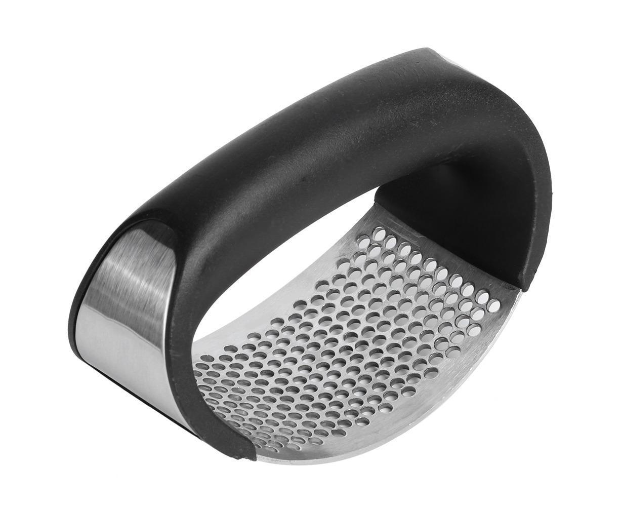 Garlic Grater Stainless Steel Manual Garlic Crusher Pressing Tool Household Kitchen Supplies - Image 1
