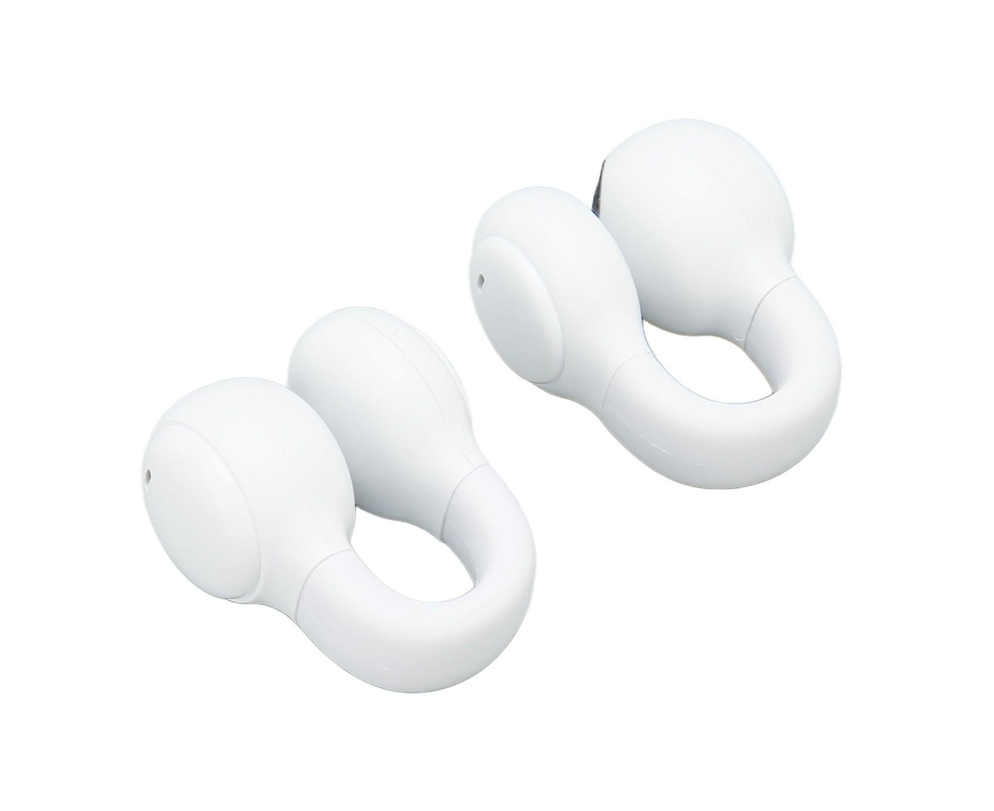 Wireless Earbuds Noise Reduction Bluetooth 5.3 Wireless Sports Earphones with Earhooks for Sports Work White - Image 5
