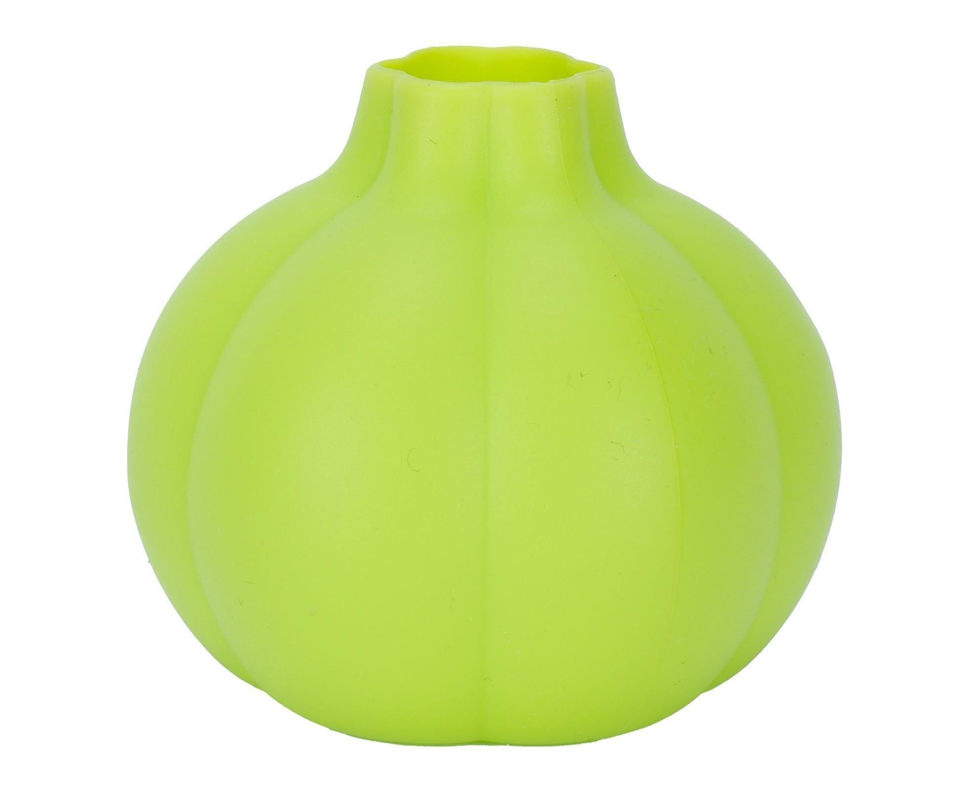 Green Silicone Garlic Peeler Food Grade Soft Material Peeling Tool for Home Kitchen - Image 4