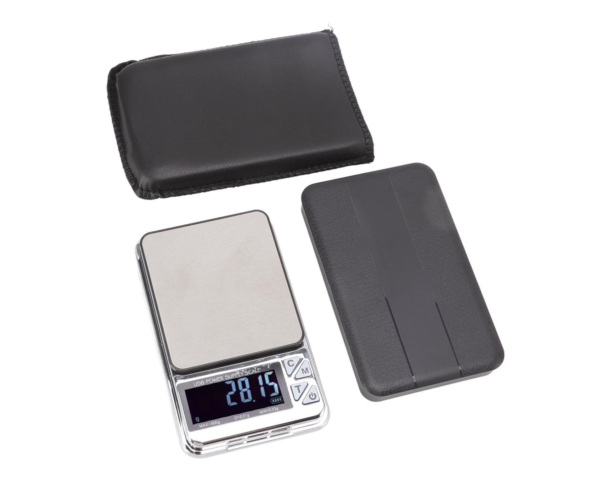High Accuracy Digital Scale 600/0.01g LCD Display Waterproof USB Charging Electronic Scale for Kitchen Jewelry - Image 1