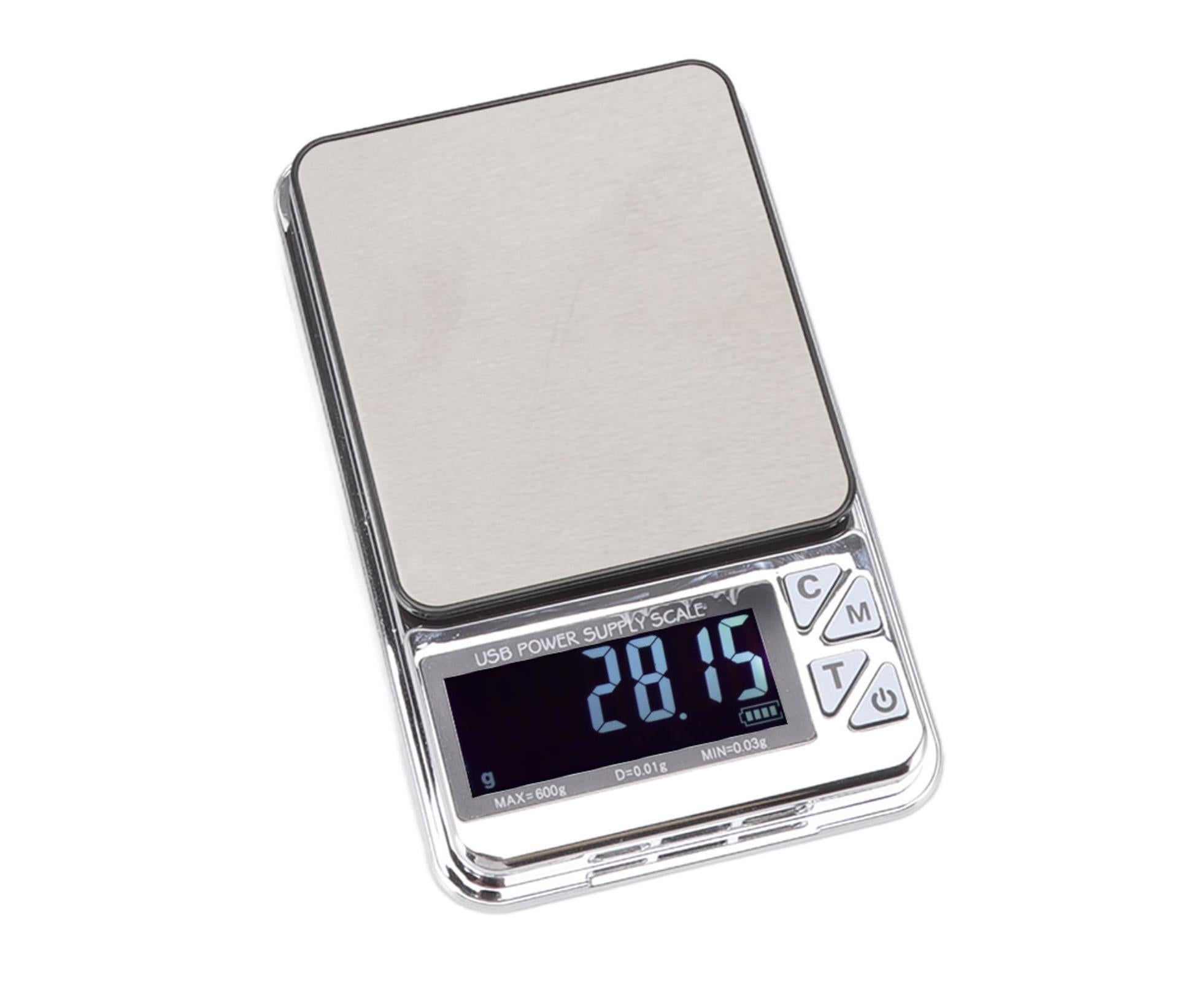 High Accuracy Digital Scale 600/0.01g LCD Display Waterproof USB Charging Electronic Scale for Kitchen Jewelry - Image 6