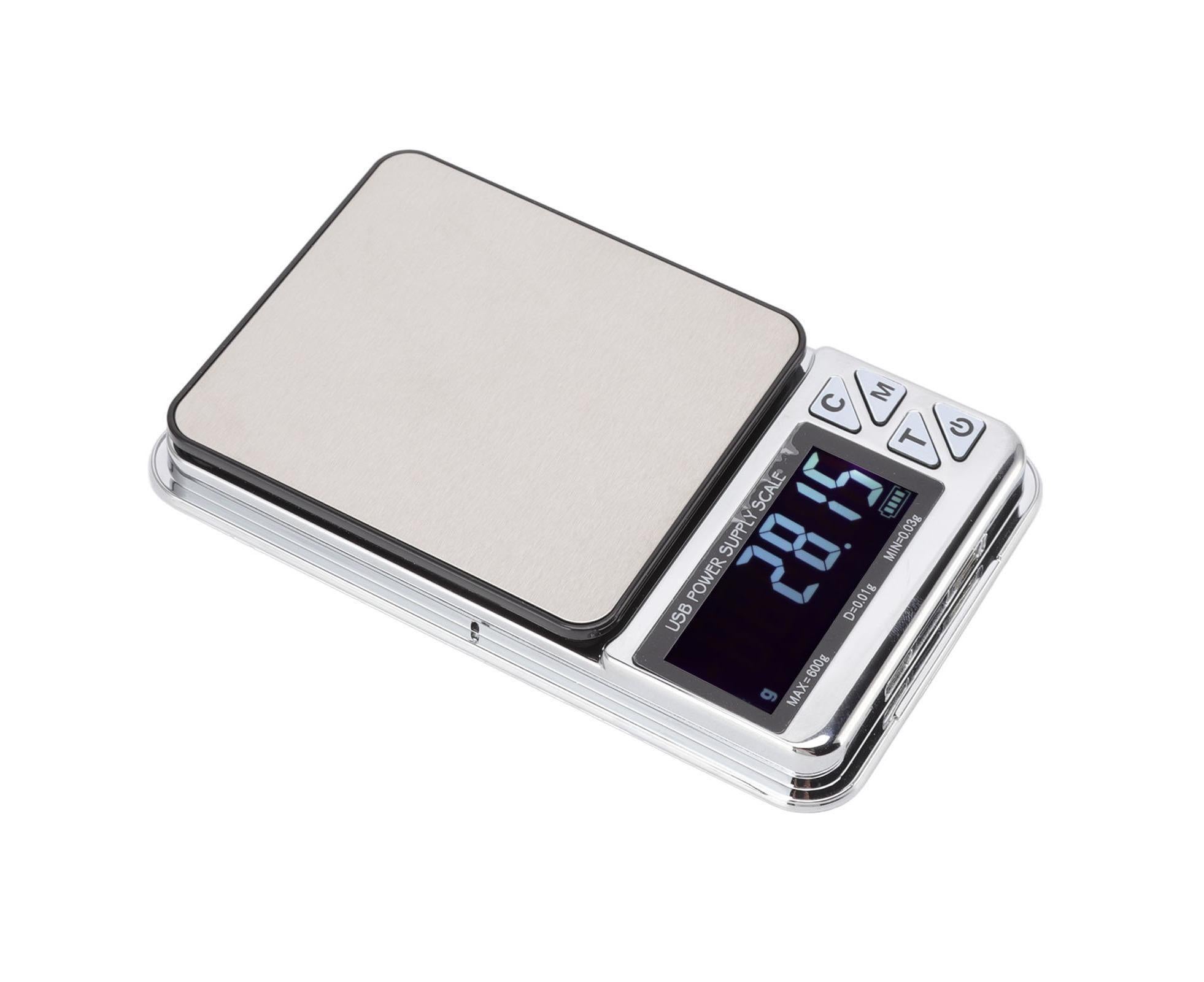 High Accuracy Digital Scale 600/0.01g LCD Display Waterproof USB Charging Electronic Scale for Kitchen Jewelry - Image 8