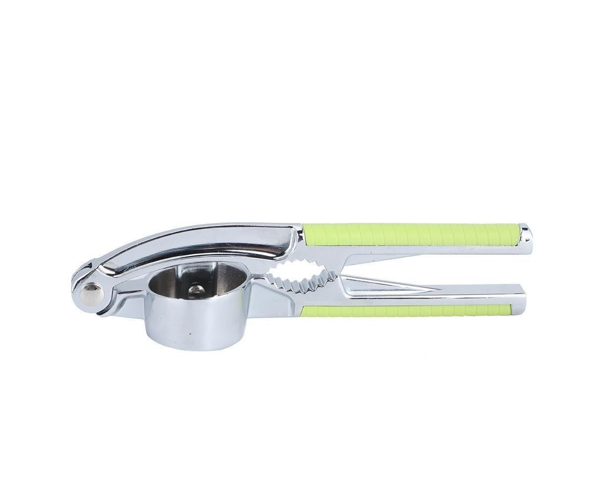 Kitchen Portable Manual Food Garlic Press Grinder Crusher Masher Walnut Cracker for Home Use - Image 1