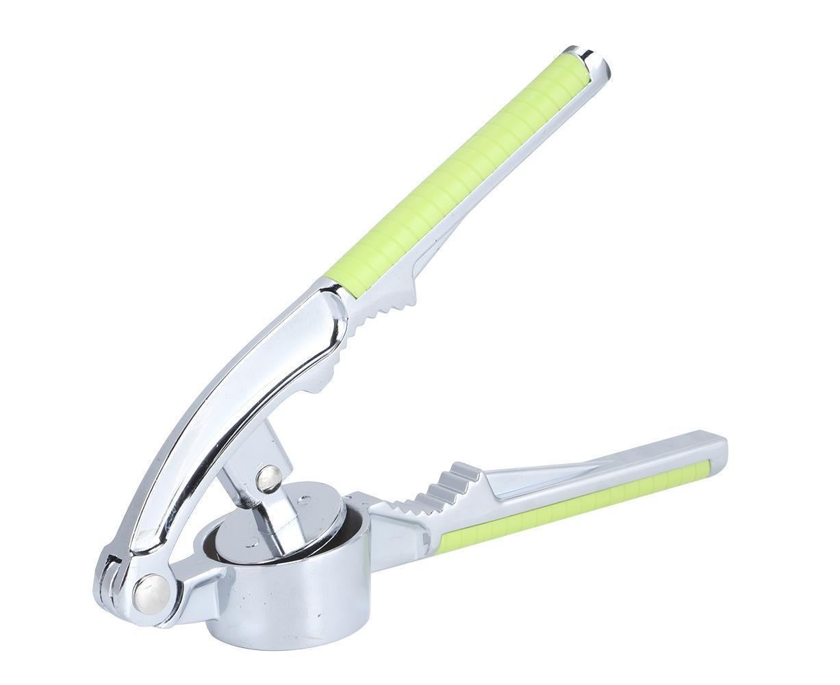 Kitchen Portable Manual Food Garlic Press Grinder Crusher Masher Walnut Cracker for Home Use - Image 2