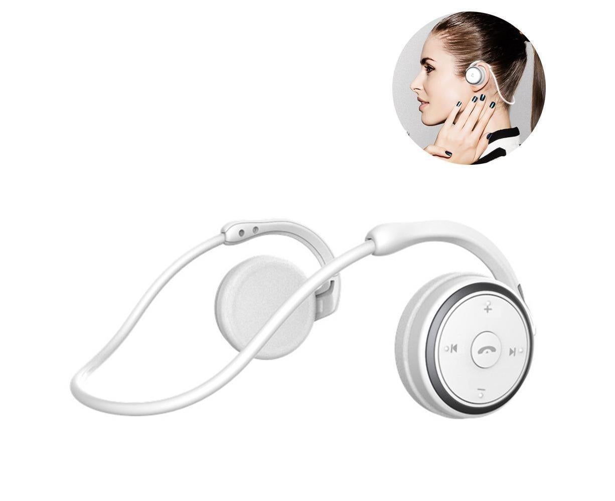 Neckband Headphones - Lightweight Foldable - Wireless Sweatproof Sports Headset with Mic - Image 2