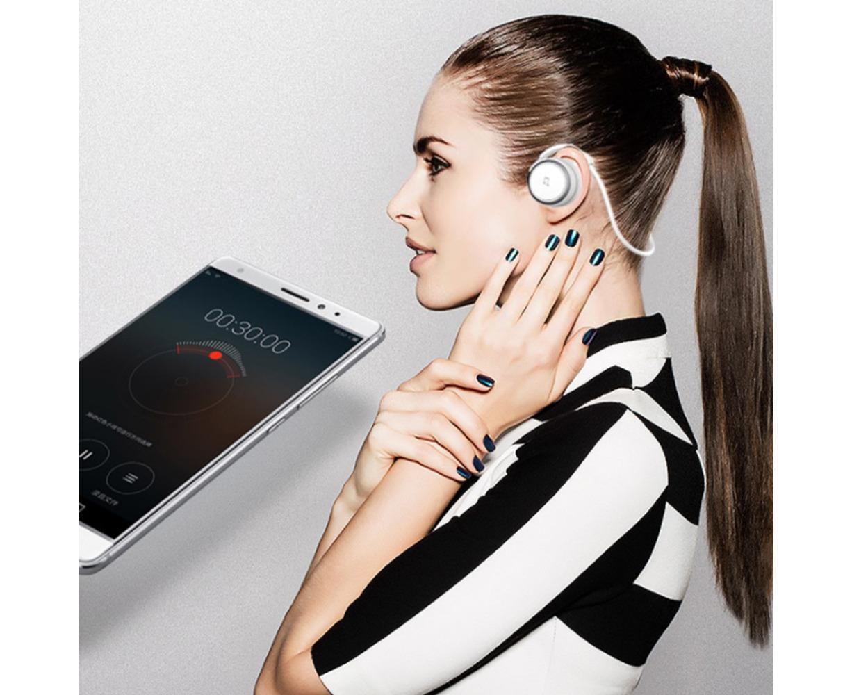 Neckband Headphones - Lightweight Foldable - Wireless Sweatproof Sports Headset with Mic - Image 3