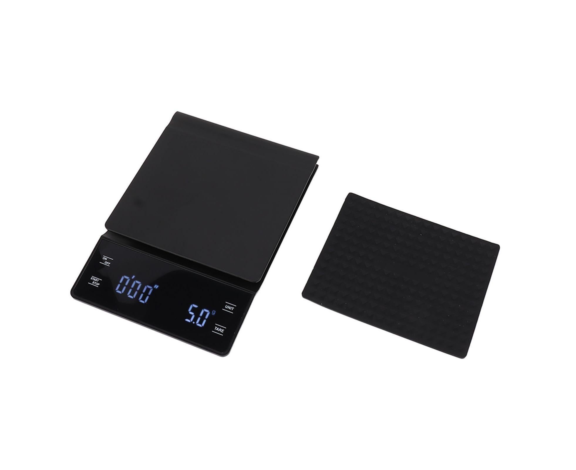 Kitchen Touch Screen Electronic Coffee Scale with Timer 3kg Multi Functional Kitchen Scale - Image 1