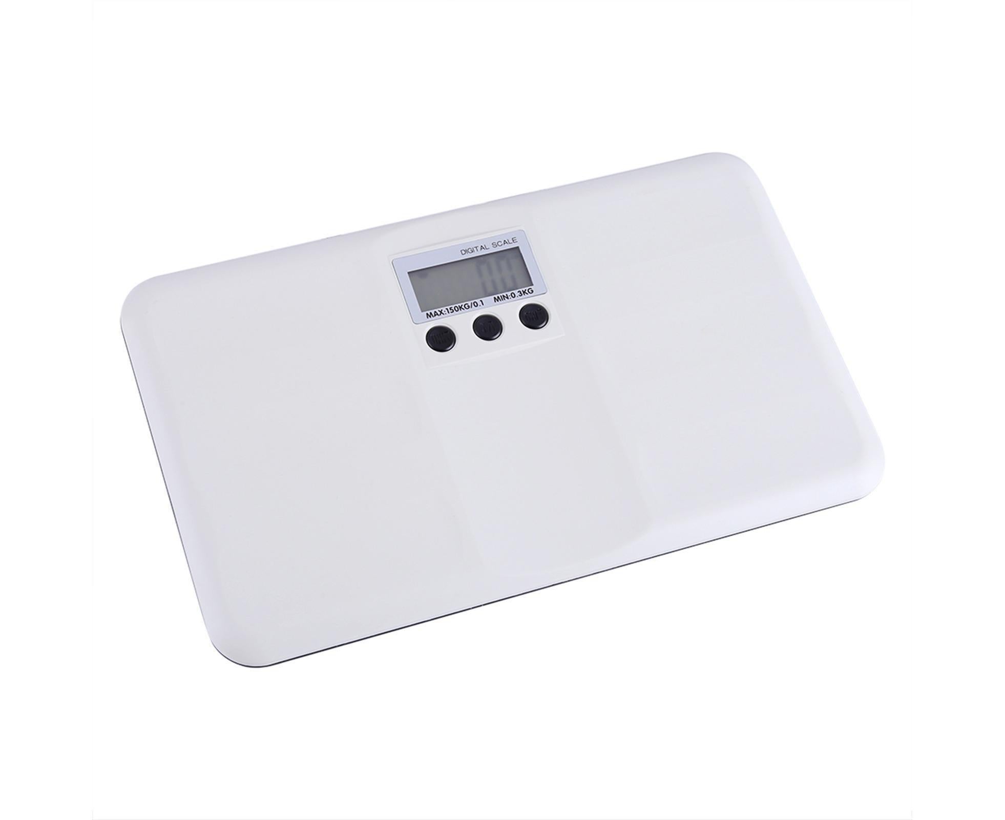 LCD Digital Electronic On/Tare Function Low Battery/Lock Alarm Mini Babies Pet Body Weighting Scale - Image 1