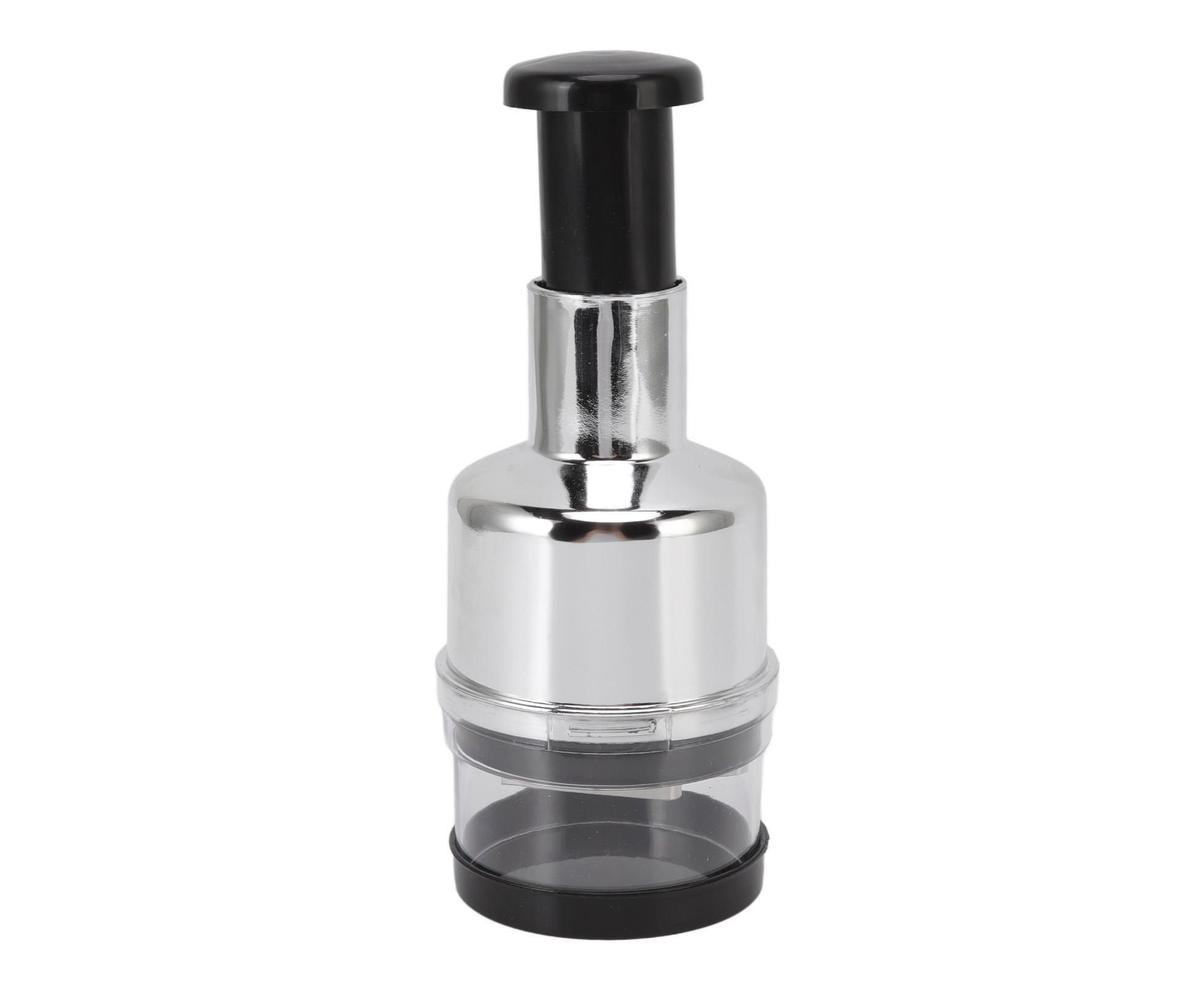 Manual Food Chopper Multipurpose Stainless Steel Blade Vegetable Cutter for Onion Garlic Vegetables Fruit Nut - Image 2