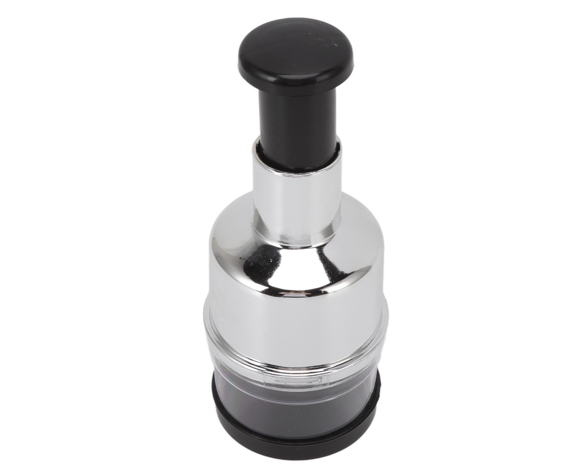 Manual Food Chopper Multipurpose Stainless Steel Blade Vegetable Cutter for Onion Garlic Vegetables Fruit Nut - Image 3