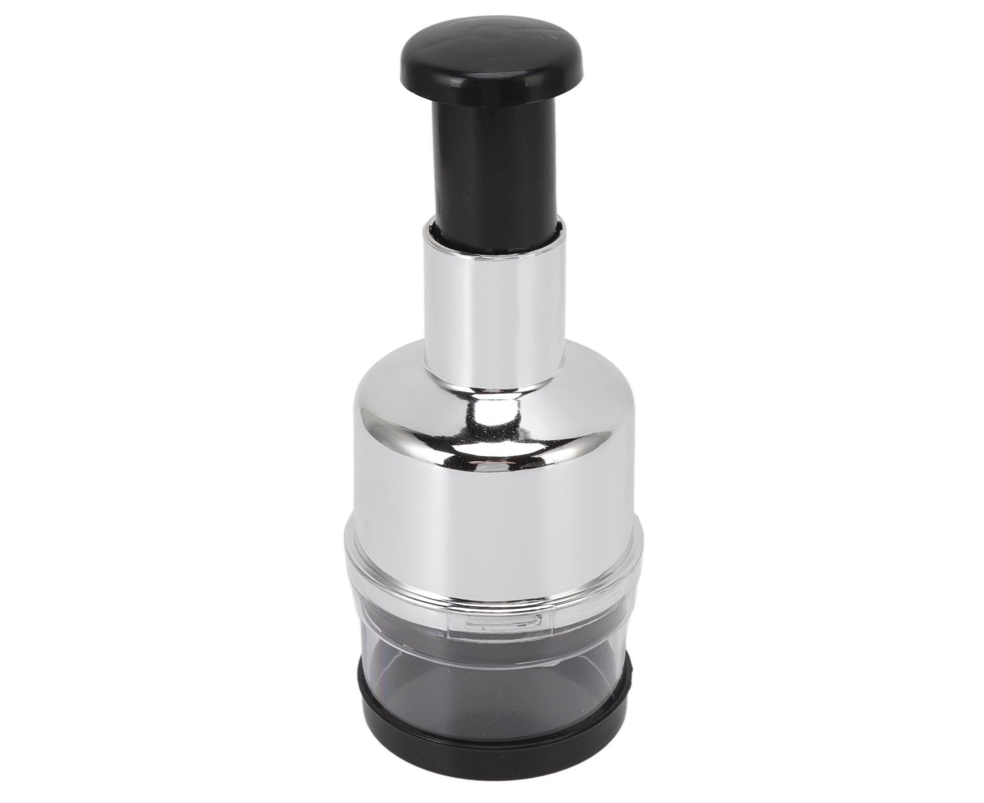 Manual Food Chopper Multipurpose Stainless Steel Blade Vegetable Cutter for Onion Garlic Vegetables Fruit Nut - Image 4