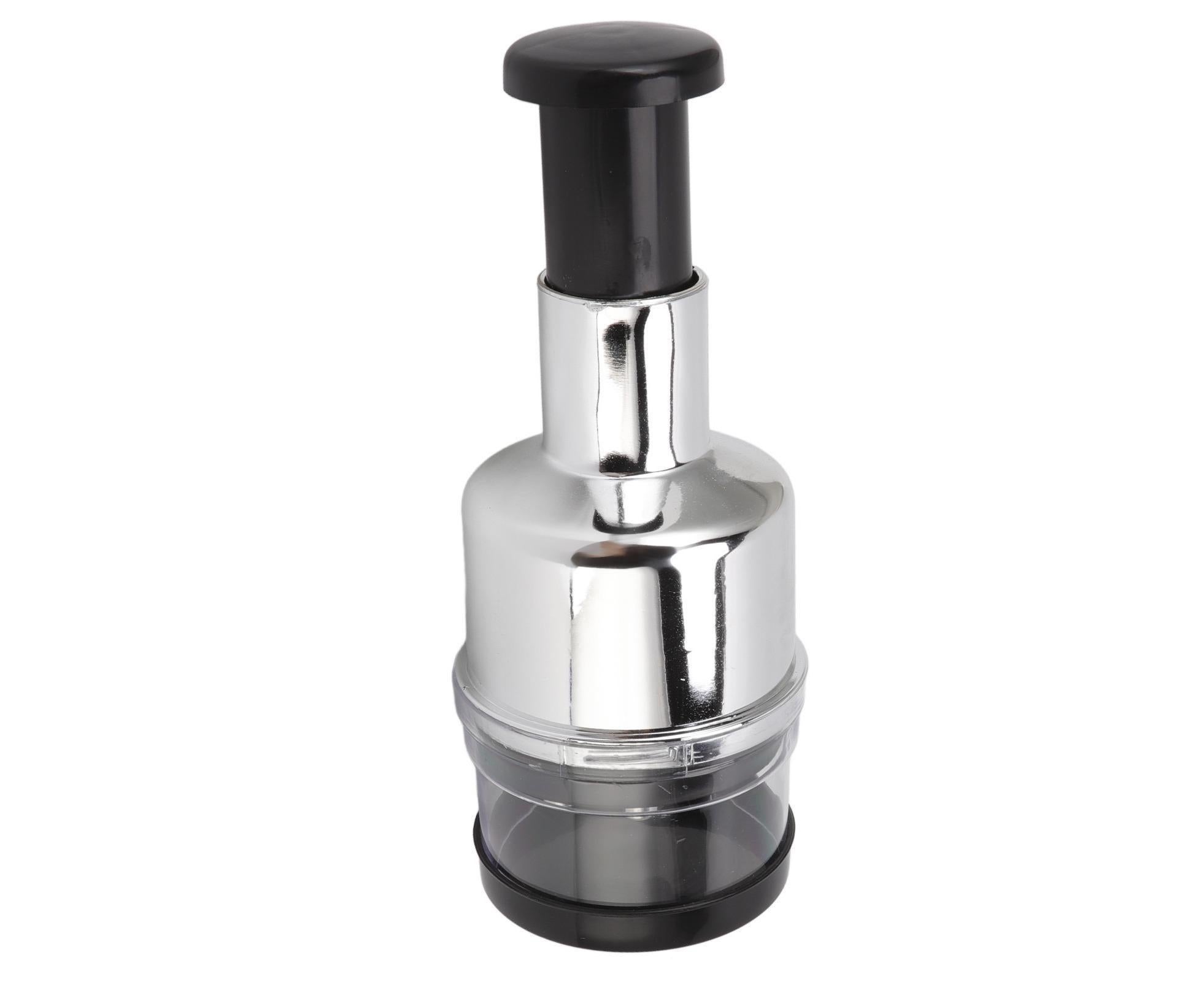 Manual Food Chopper Multipurpose Stainless Steel Blade Vegetable Cutter for Onion Garlic Vegetables Fruit Nut - Image 7