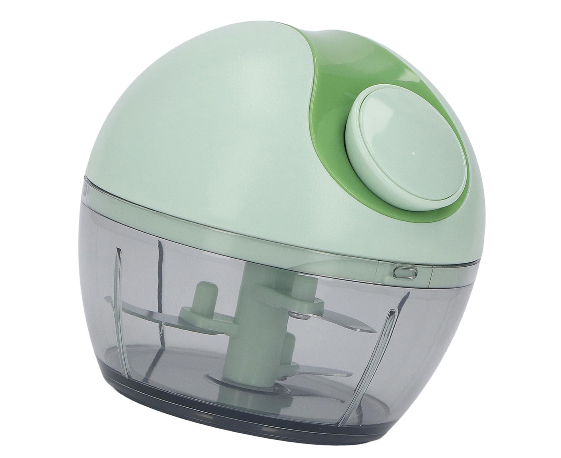 Manual Garlic Chopper Multifunctional Mini Hand Pull String Garlic Mincer Food Processor for Home Light Green - Image 3