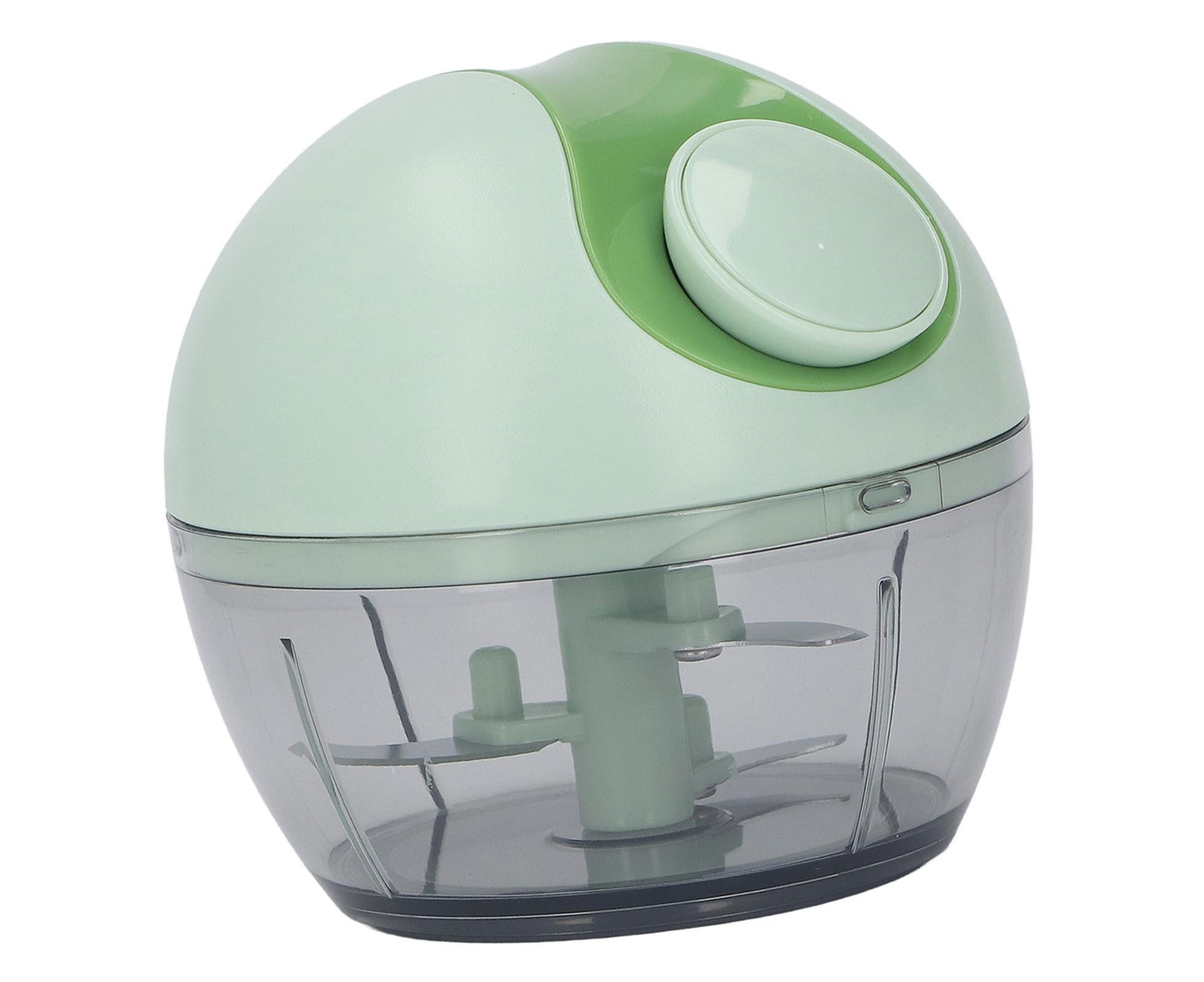Manual Garlic Chopper Multifunctional Mini Hand Pull String Garlic Mincer Food Processor for Home Light Green - Image 4