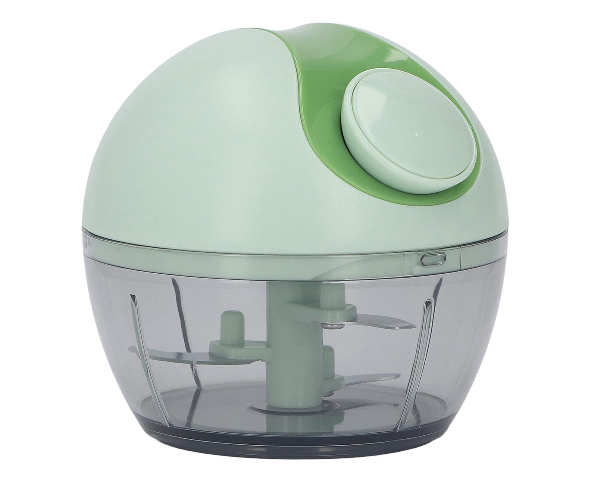 Manual Garlic Chopper Multifunctional Mini Hand Pull String Garlic Mincer Food Processor for Home Light Green - Image 5