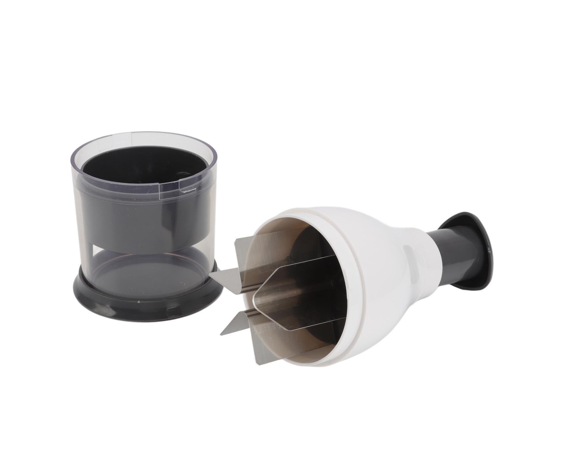 Mini Chopper White Manual Stainless Steel Blade PP Material Easy Disassemble Vegetable Chopper for Onions Nuts - Image 3