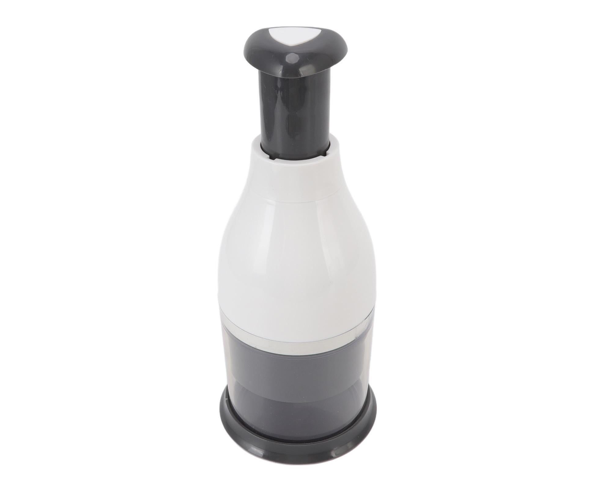 Mini Chopper White Manual Stainless Steel Blade PP Material Easy Disassemble Vegetable Chopper for Onions Nuts - Image 5