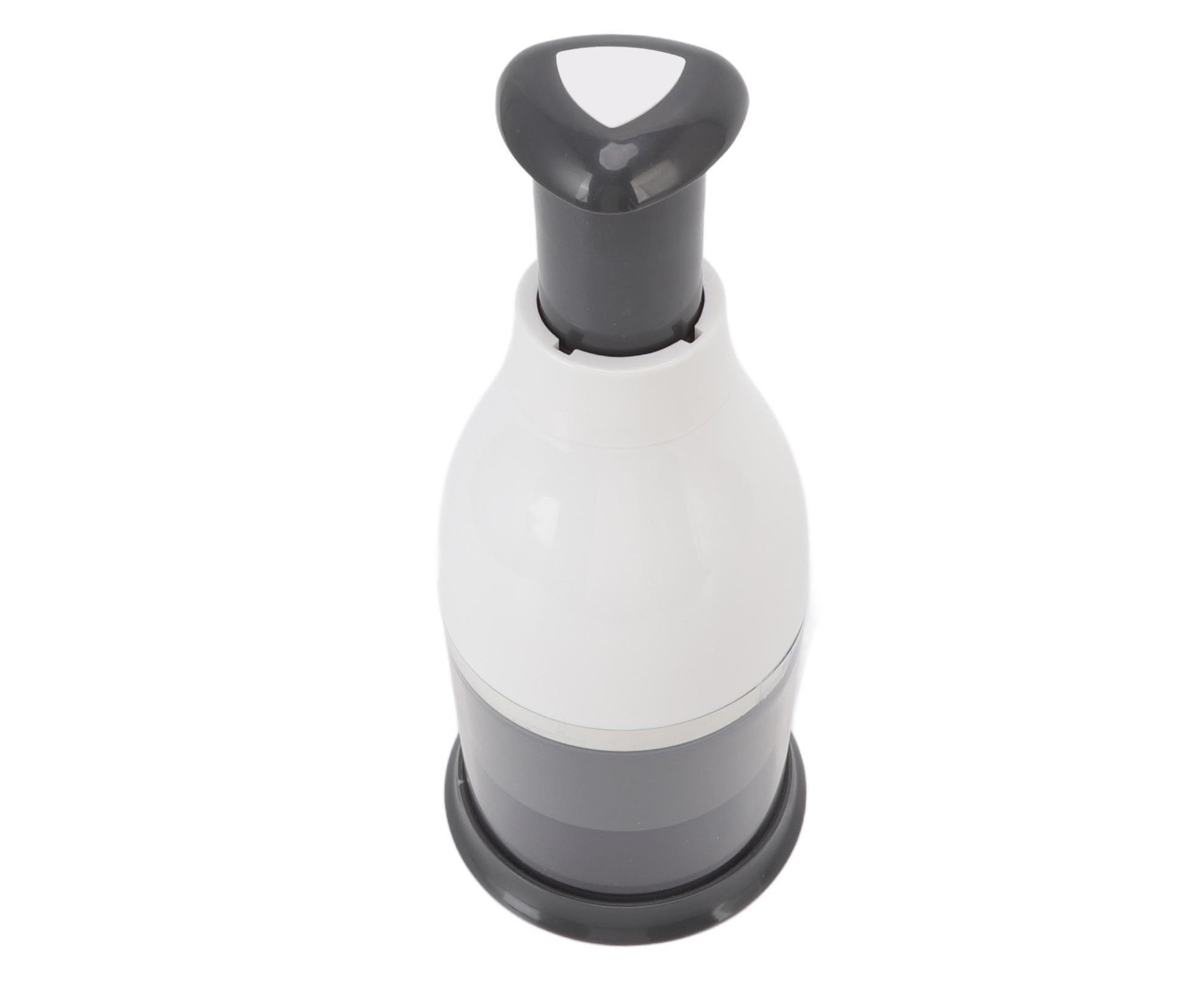 Mini Chopper White Manual Stainless Steel Blade PP Material Easy Disassemble Vegetable Chopper for Onions Nuts - Image 6