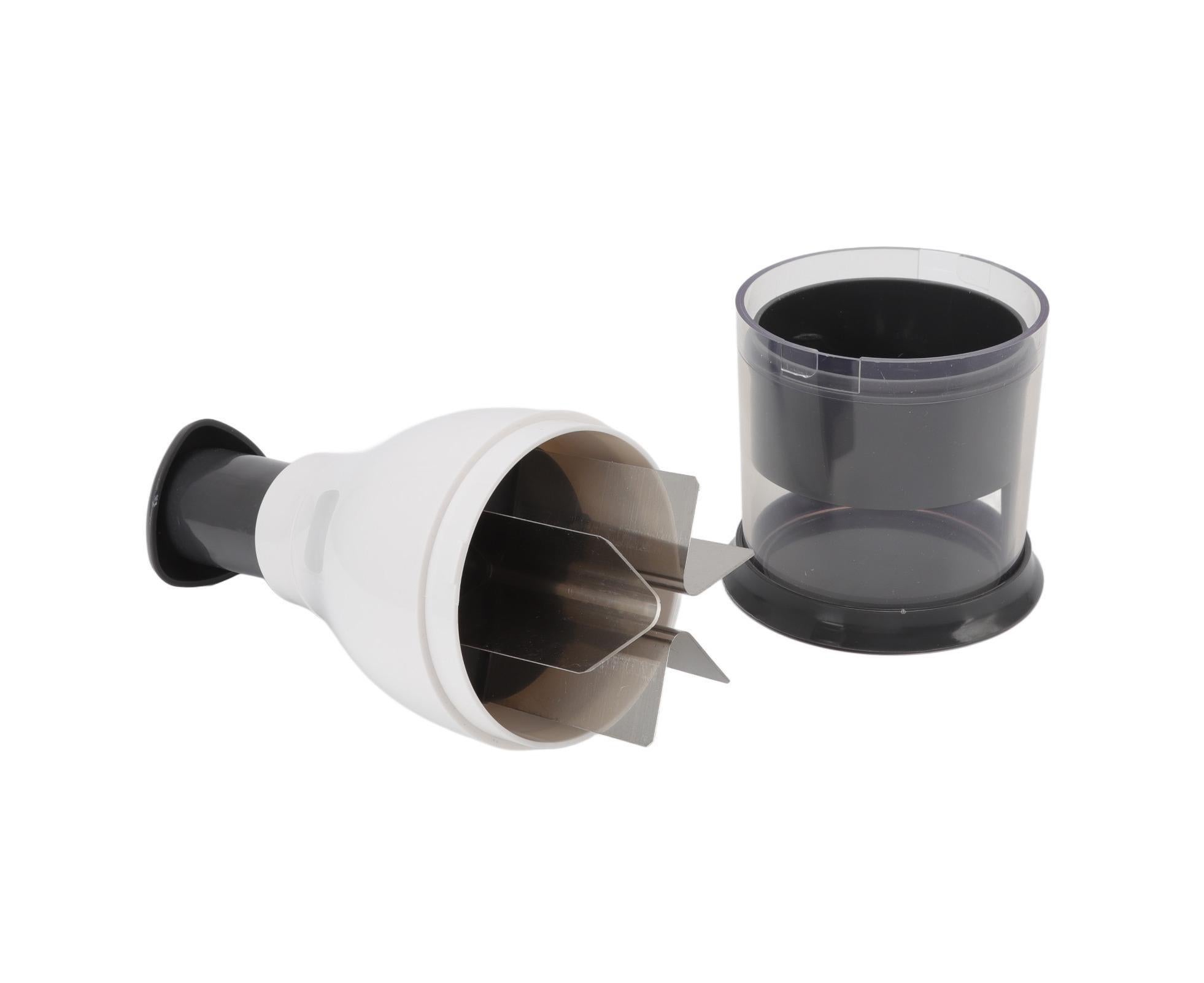 Mini Chopper White Manual Stainless Steel Blade PP Material Easy Disassemble Vegetable Chopper for Onions Nuts - Image 8