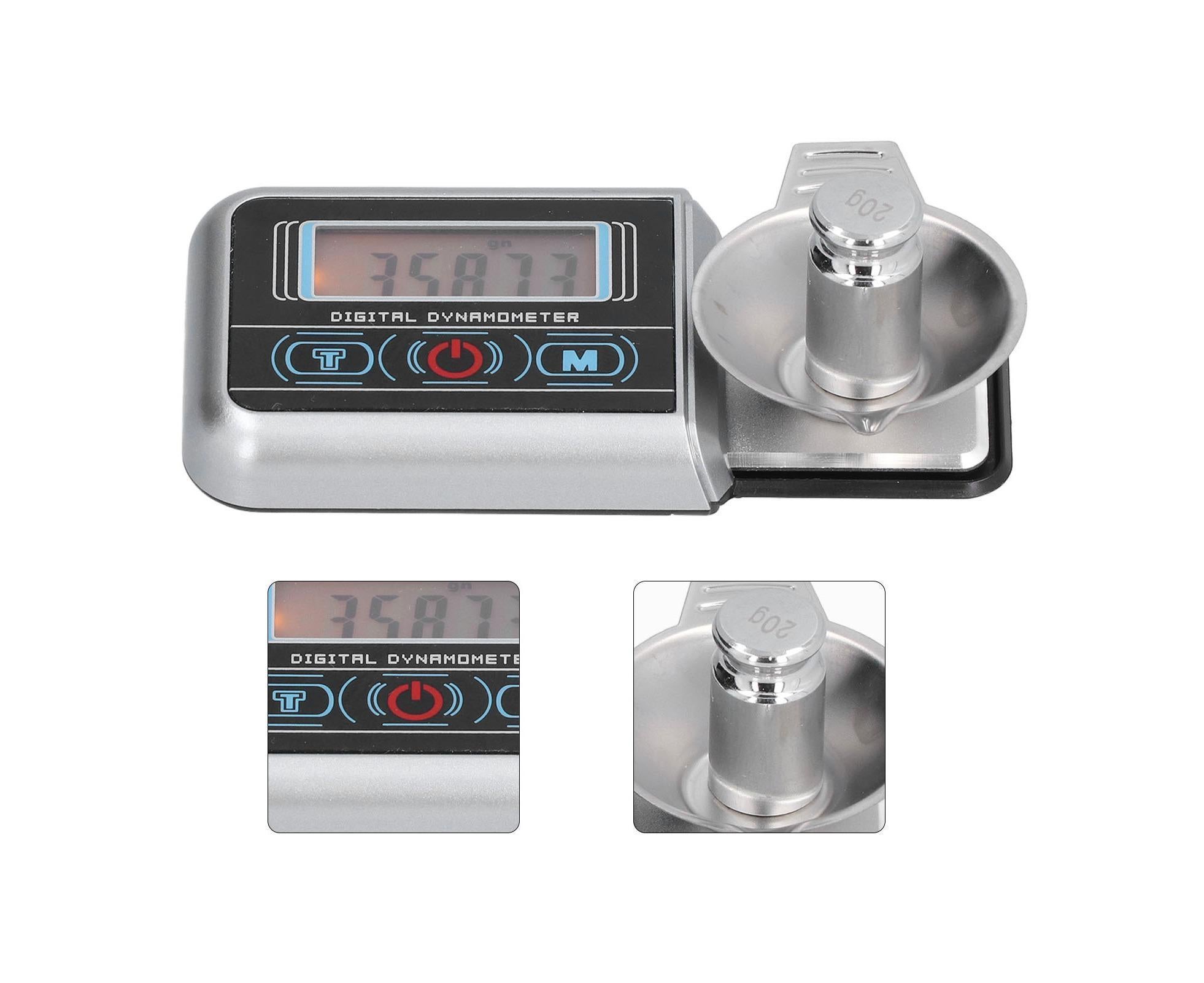 Mini Electronic Scale Jewelry Scale Electronic Weighing Force Gauge with Touch Screen - Image 8