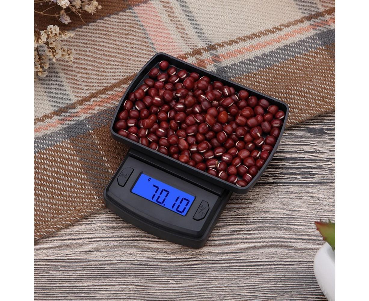 Mini Jewelry Scale Portable Electronic Scale Balance Weighter for Kitchen Jewelry Weighting 500g/0.01g - Image 2