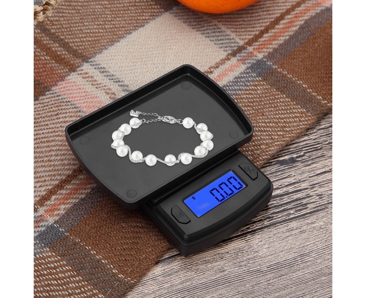 Mini Jewelry Scale Portable Electronic Scale Balance Weighter for Kitchen Jewelry Weighting 500g/0.01g - Image 4
