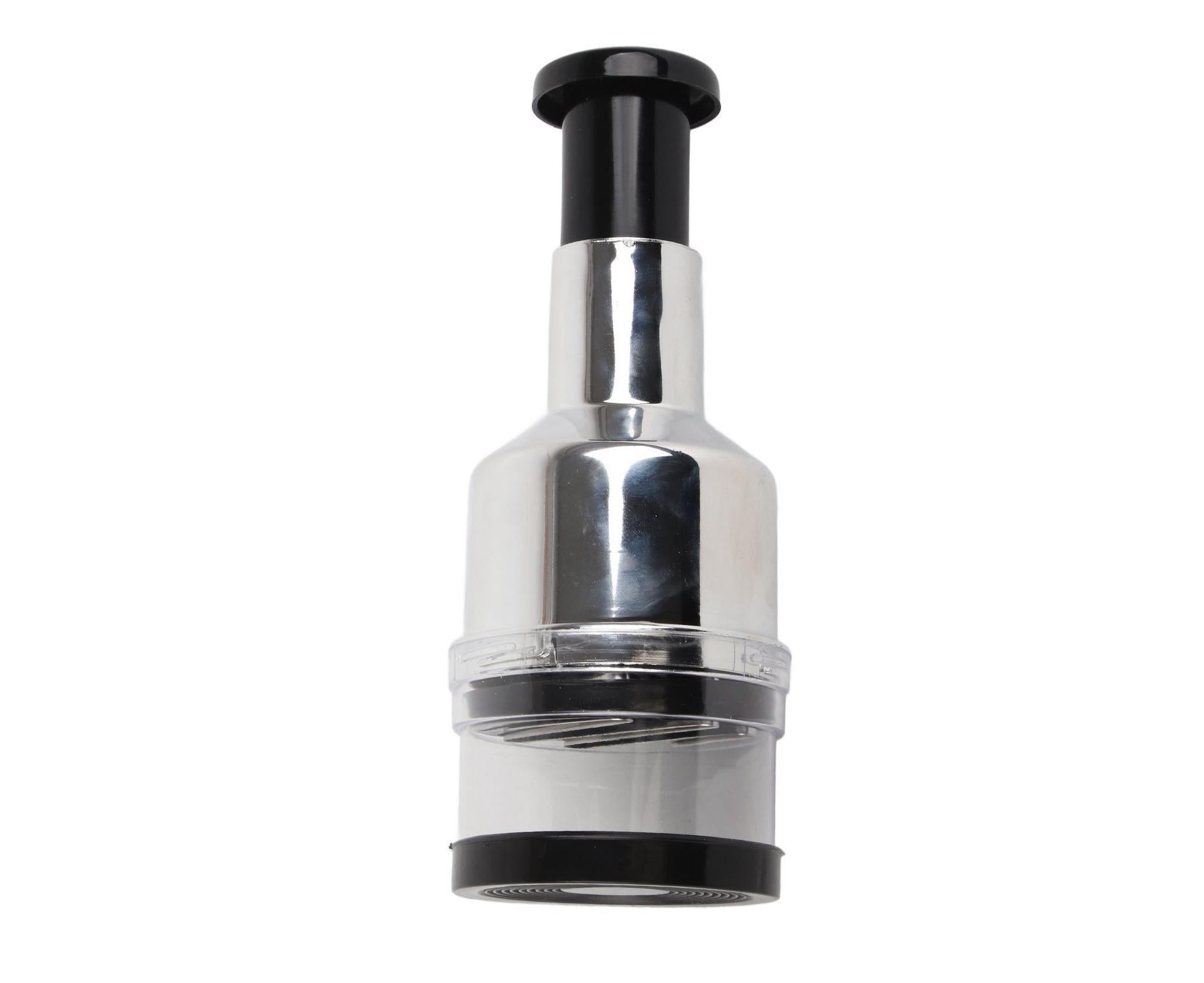 Onion Press Chopper Hand Vegetable Chopper Stainless Steel Manual Food Chopper for Kitchen - Image 1