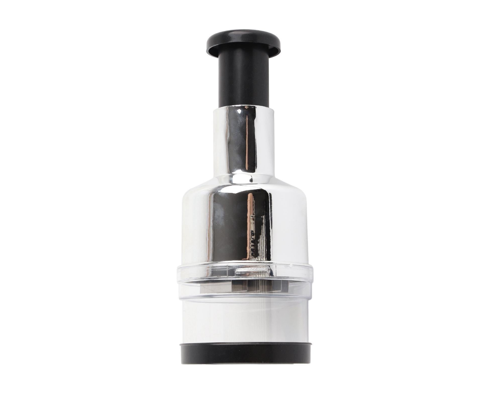 Onion Press Chopper Hand Vegetable Chopper Stainless Steel Manual Food Chopper for Kitchen - Image 4