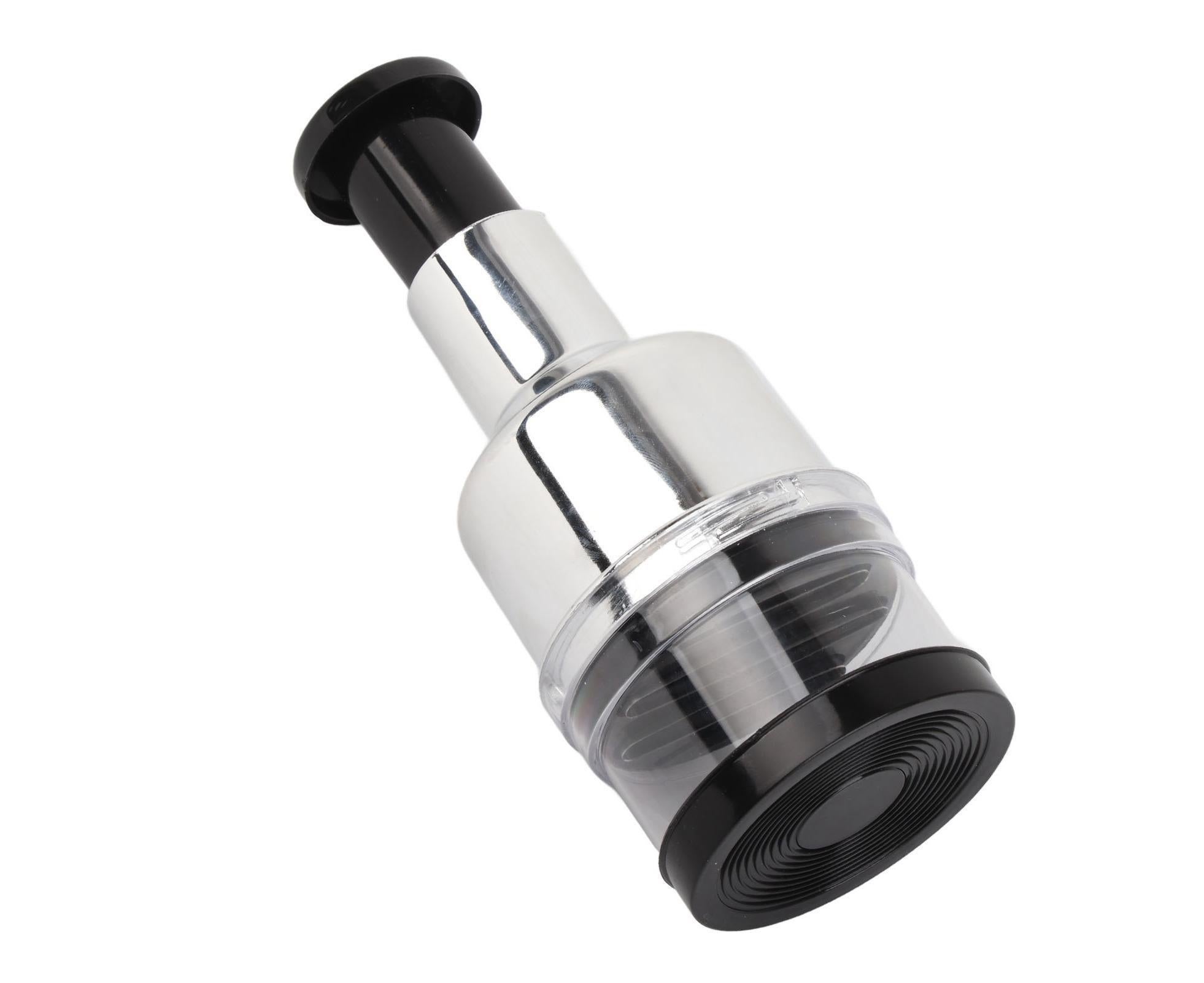 Onion Press Chopper Hand Vegetable Chopper Stainless Steel Manual Food Chopper for Kitchen - Image 6