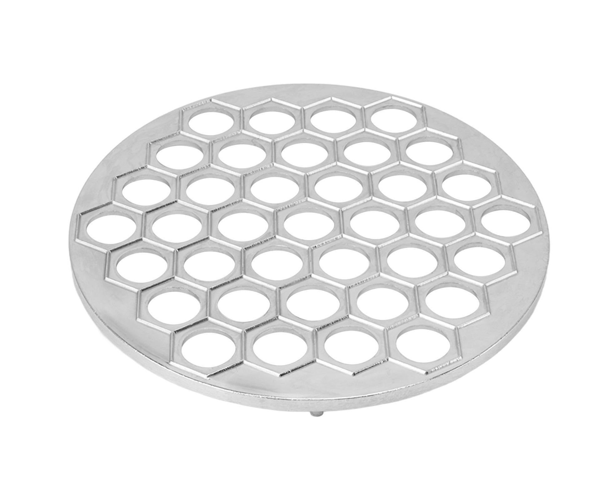 Russian Ravioli Maker Dumplings Mold Aluminum Alloy Pelmeni Maker Mold Pelmeni Meat Dumplings Maker 37 Holes Silver - Image 3