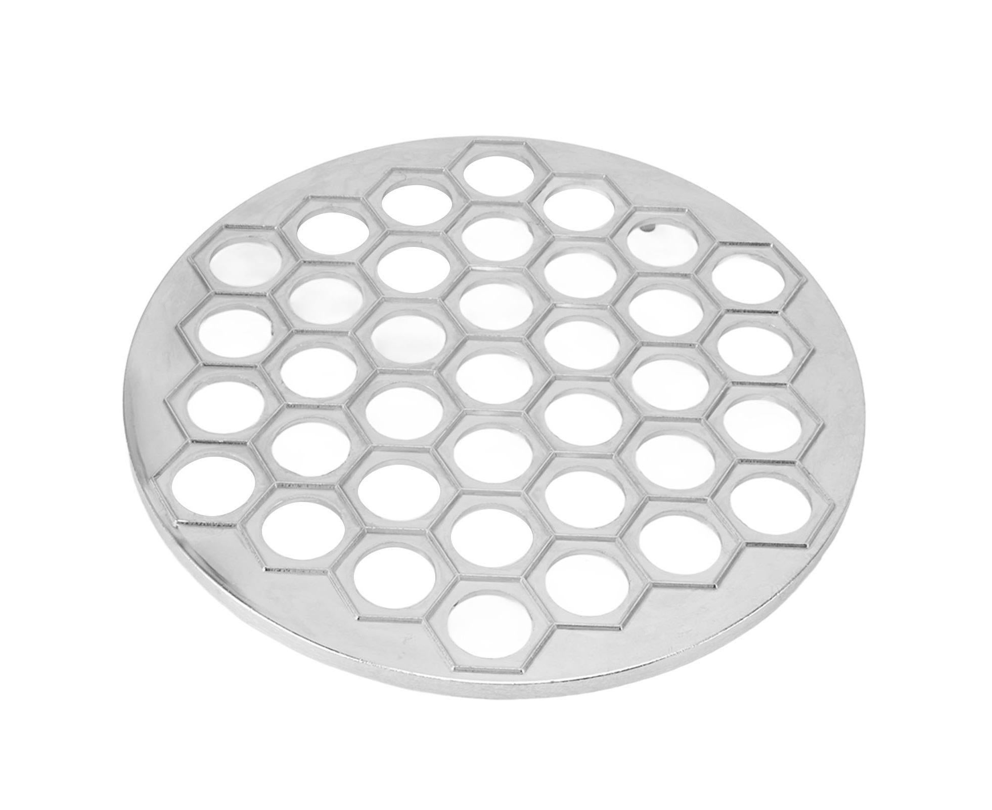 Russian Ravioli Maker Dumplings Mold Aluminum Alloy Pelmeni Maker Mold Pelmeni Meat Dumplings Maker 37 Holes Silver - Image 4