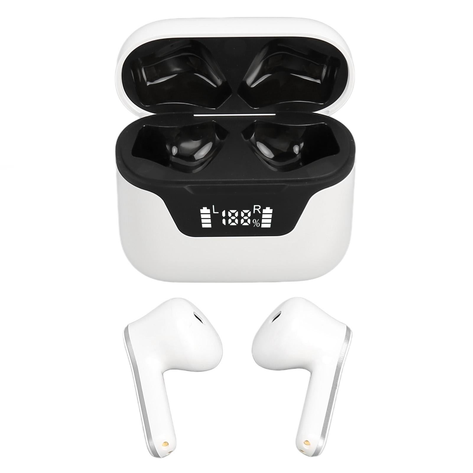 Language Translator Earbuds Bluetooth Support 144 Languages Translation Wireless Translator Earphone White - Image 1