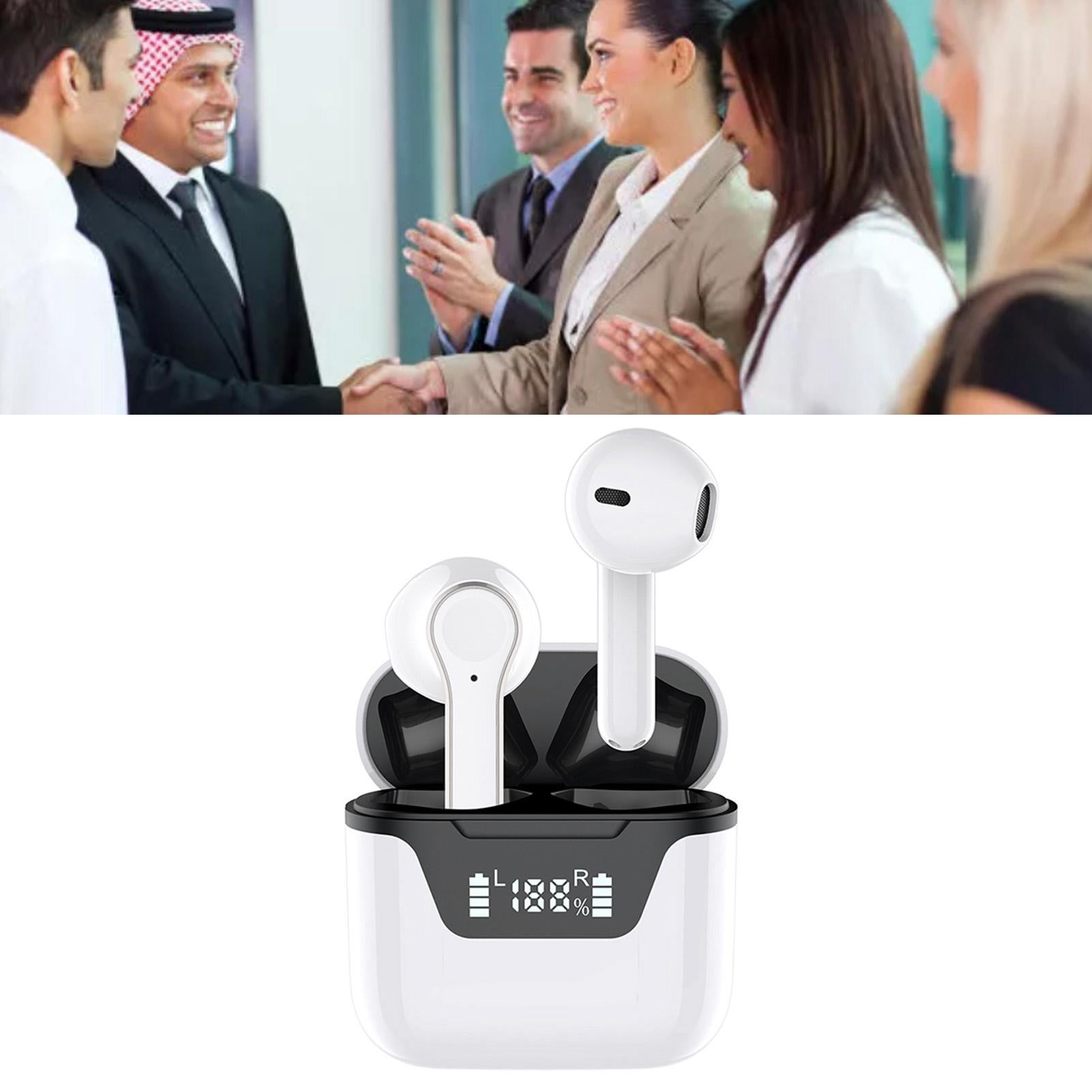 Language Translator Earbuds Bluetooth Support 144 Languages Translation Wireless Translator Earphone White - Image 4