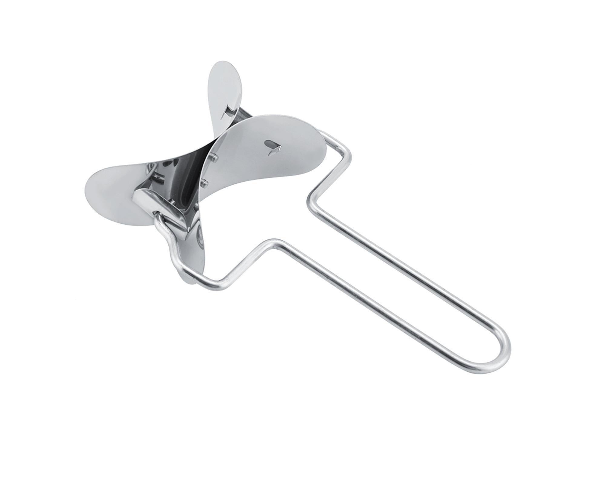 Stainless Steel Dumpling Wrapper Dough Cutter Circle Roller Mold Making Tool - Image 3