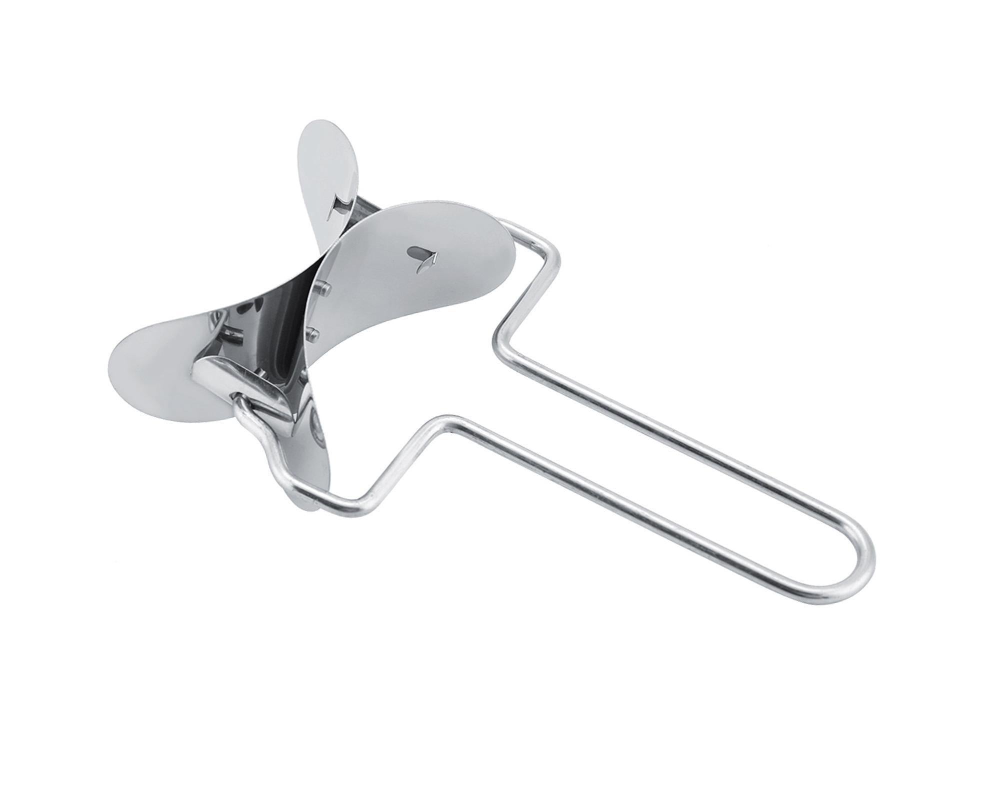 Stainless Steel Dumpling Wrapper Dough Cutter Circle Roller Mold Making Tool - Image 4